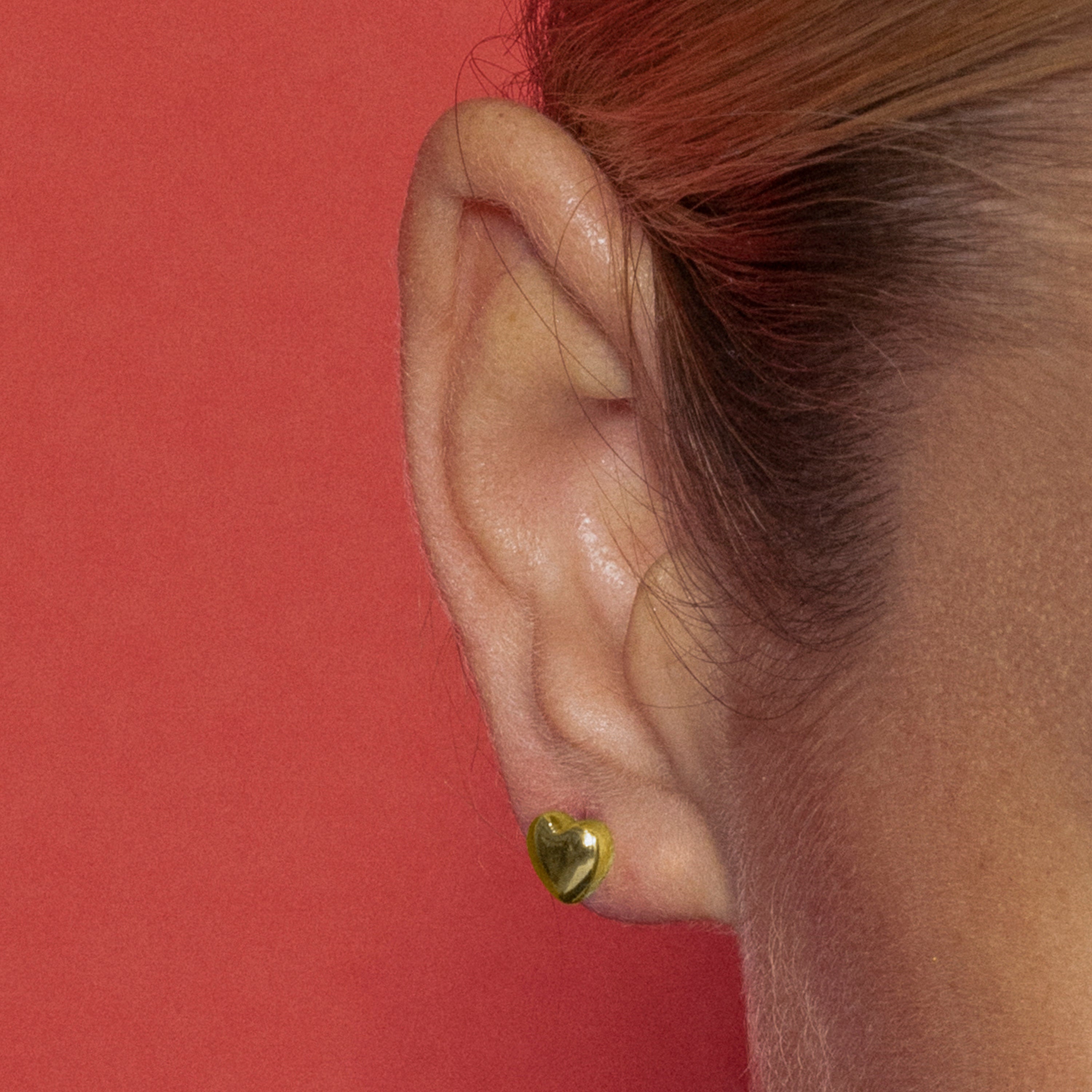 Pendientes acabado oro 18k - Hazain