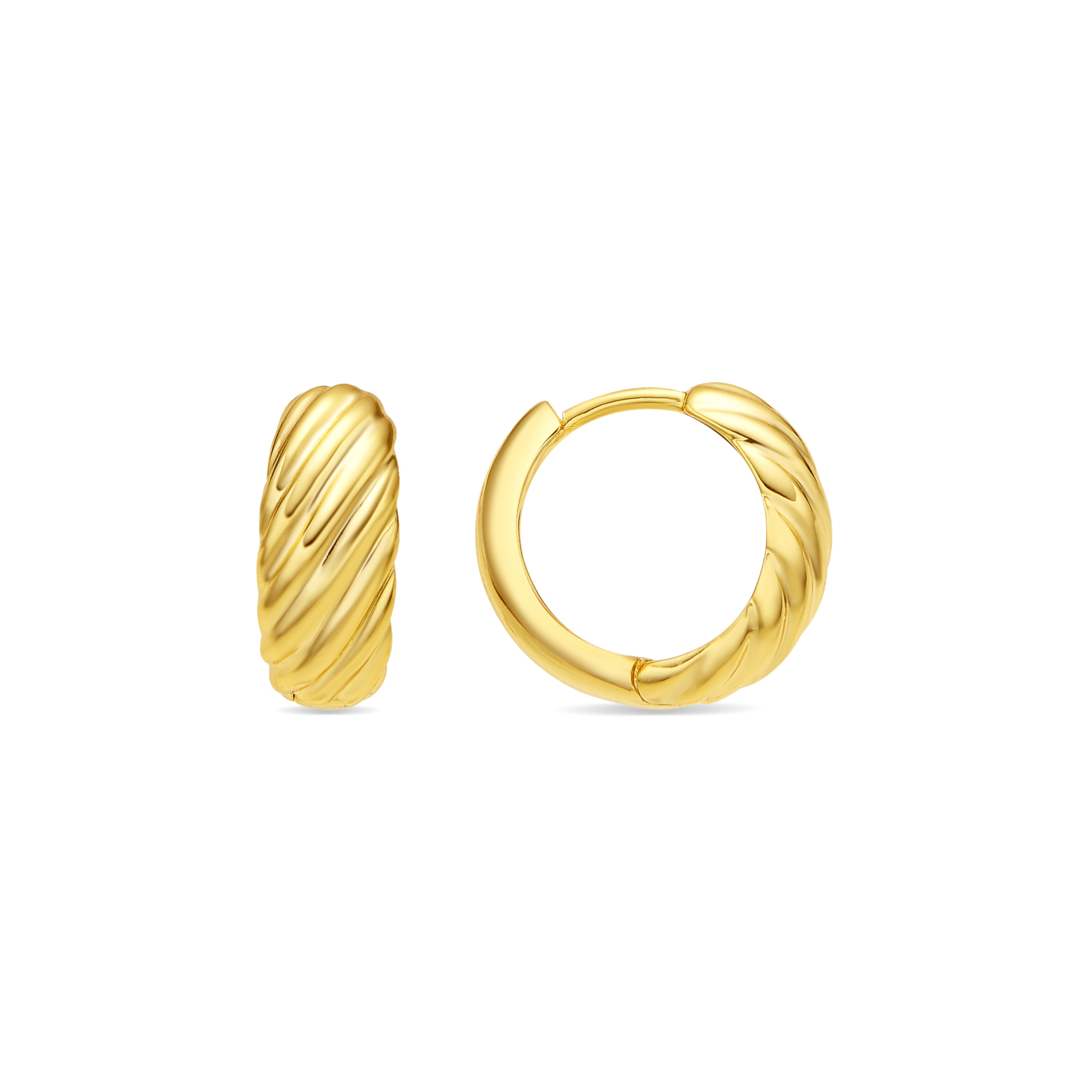 Brincos acabamento ouro 18k - Usma