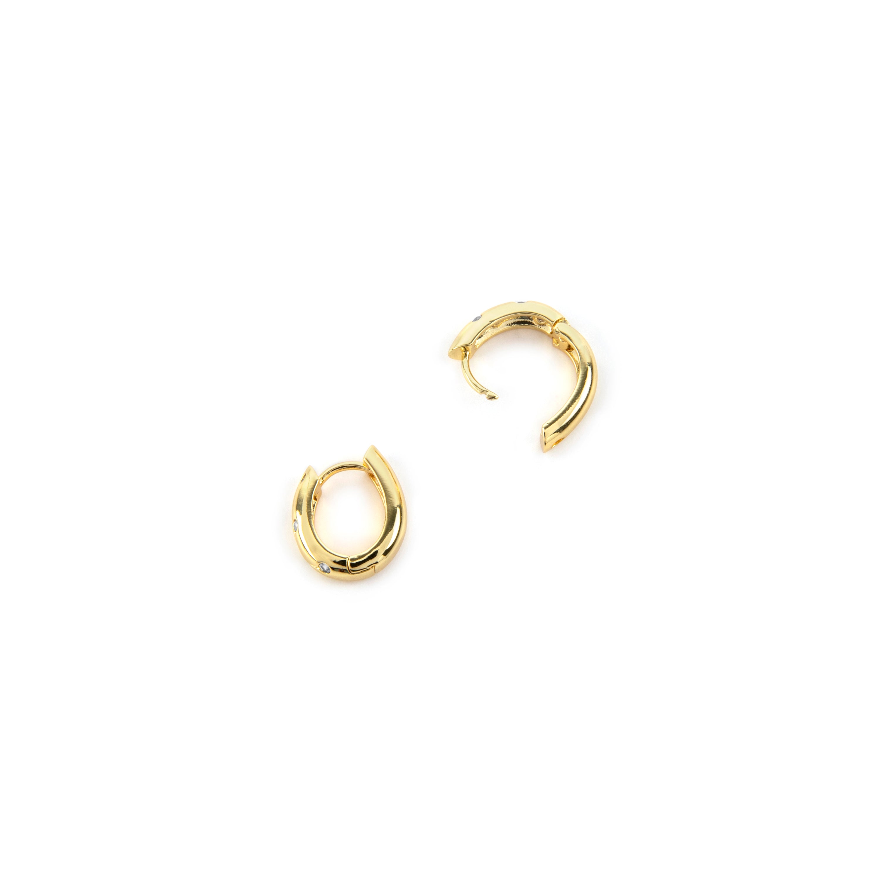 Brincos acabamento ouro 18k - Gruk