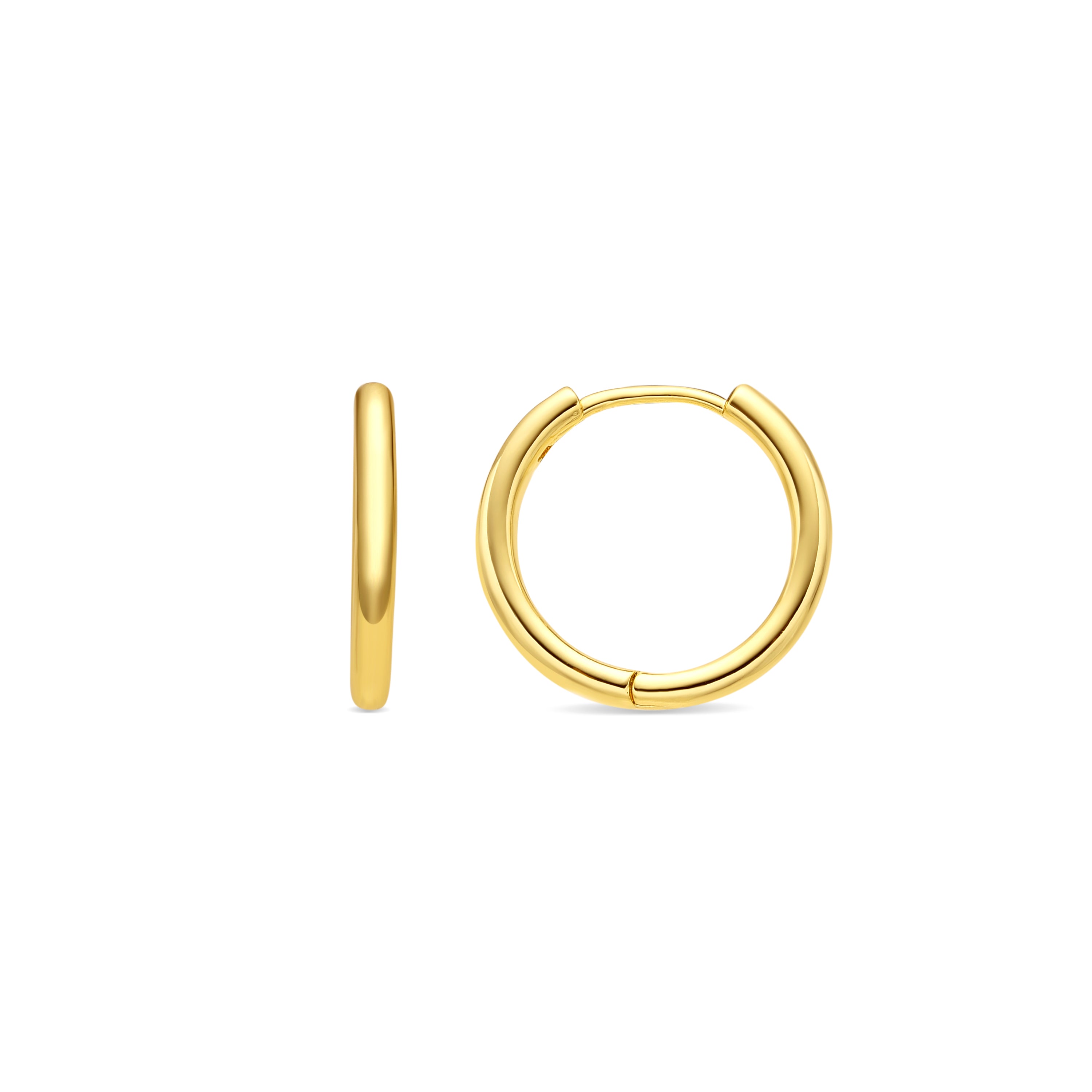 Brincos acabamento ouro 18k - Thibu