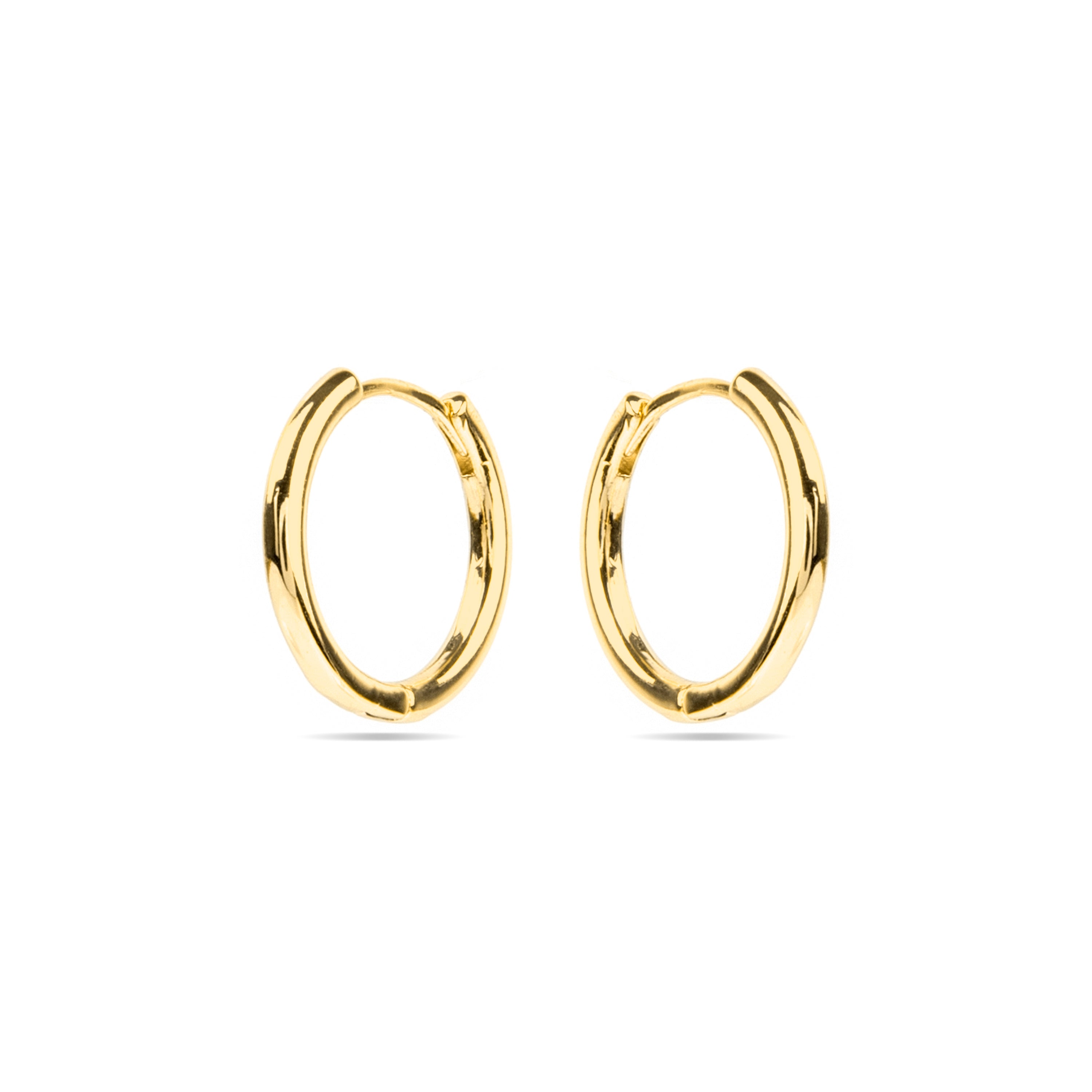 Brincos acabamento ouro 18k - Thibu