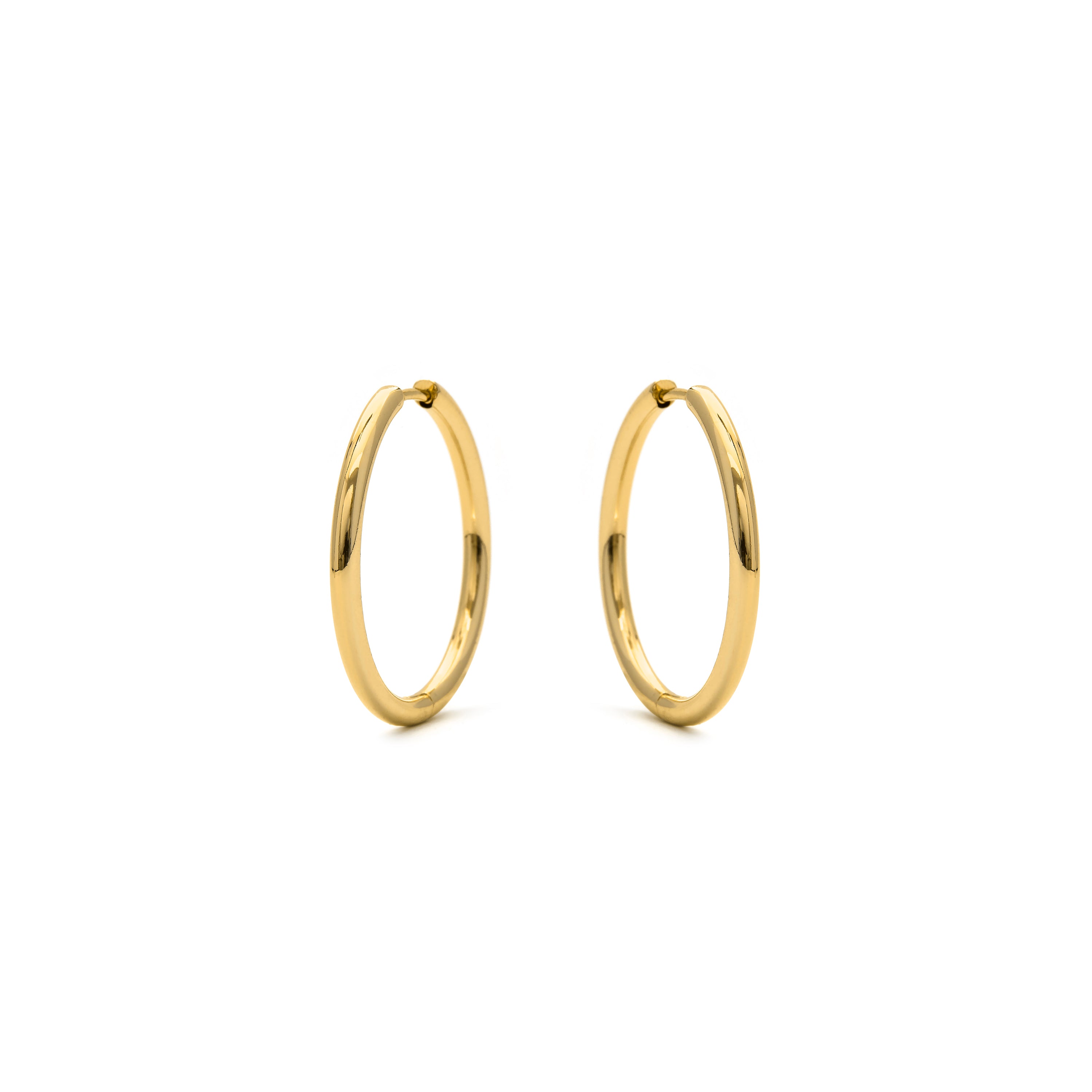 Brincos acabamento ouro 18k - Nianres