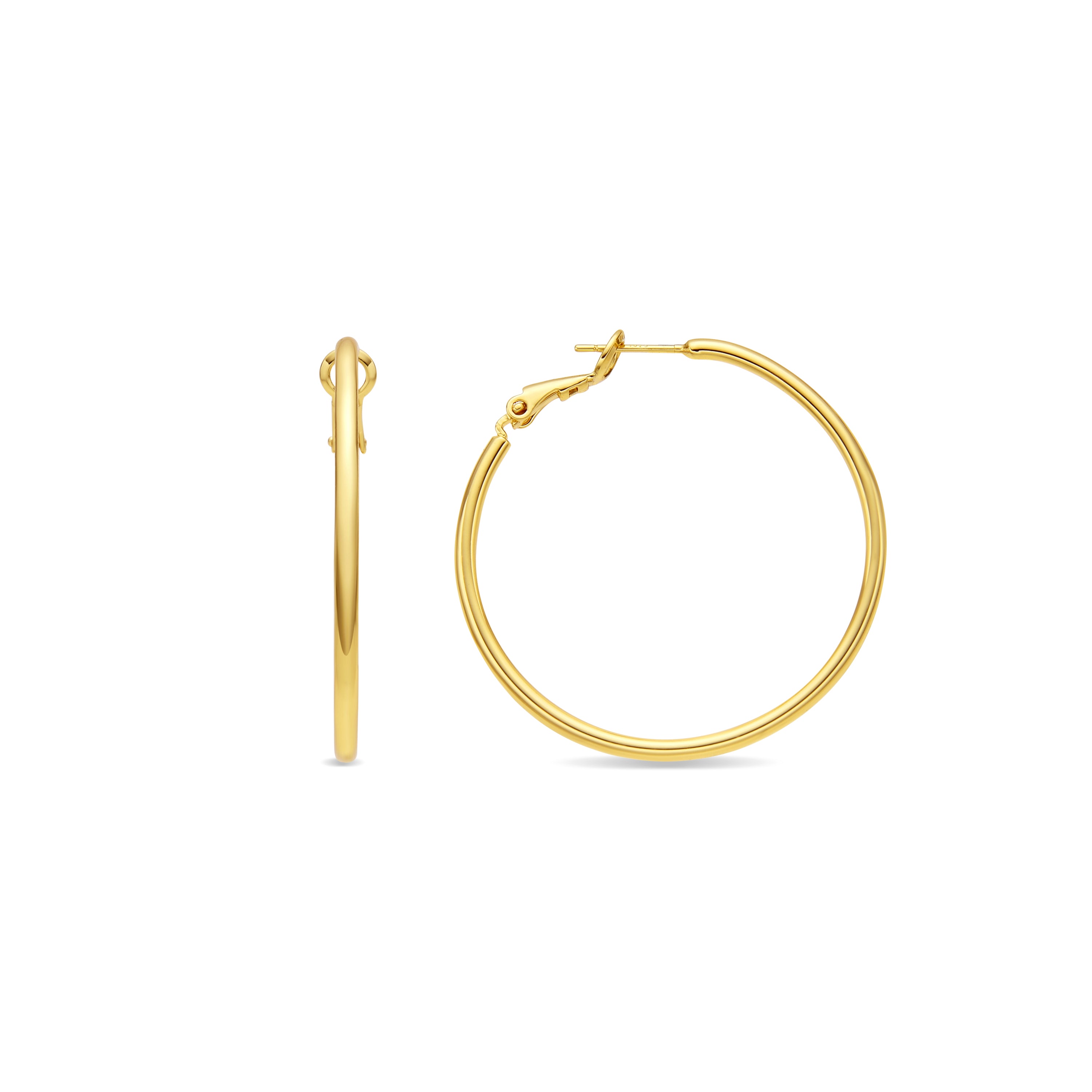 Brincos acabamento ouro 18k - Dierax