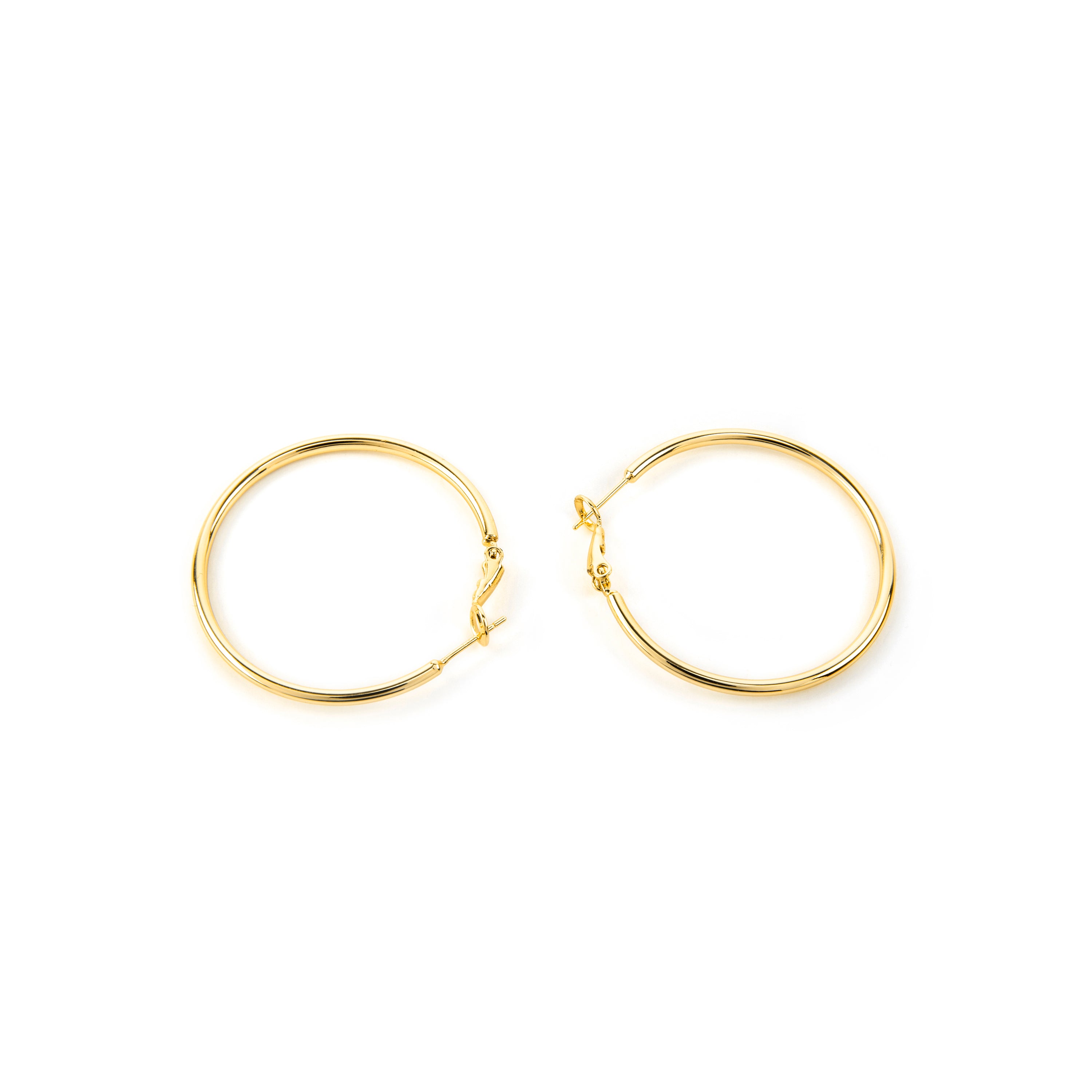 18k gold finish earrings - Dierax