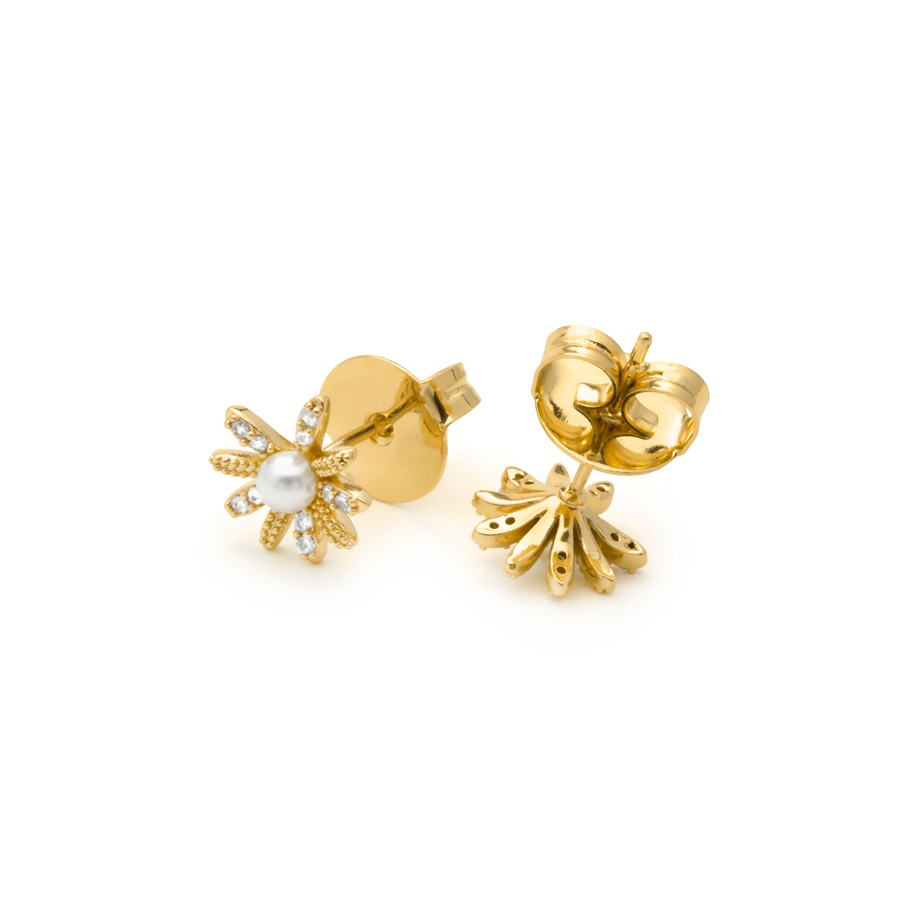 Ohrringe mit 18k Gelbgold-Finish - Tynta