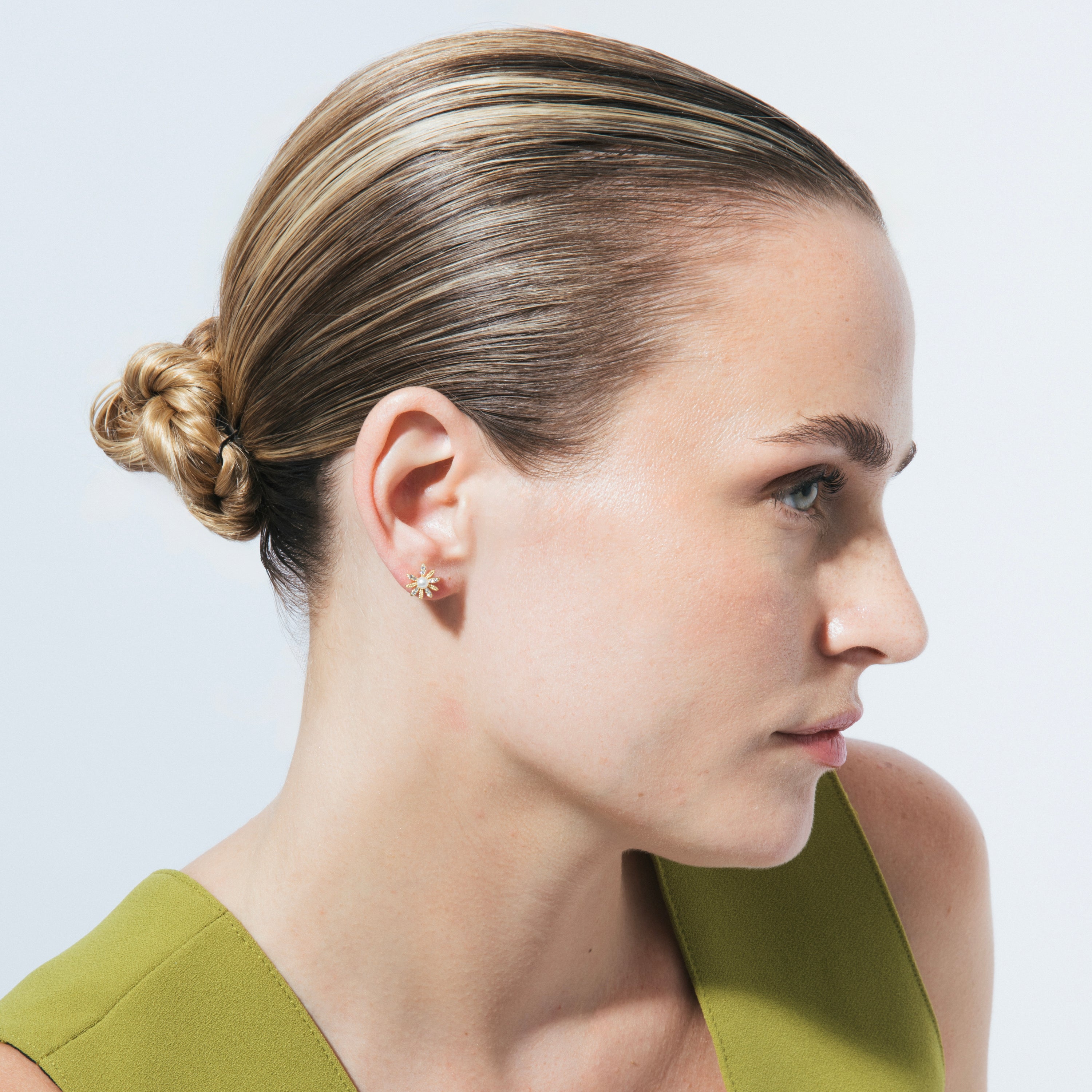 Ohrringe mit 18k Gelbgold-Finish - Tynta