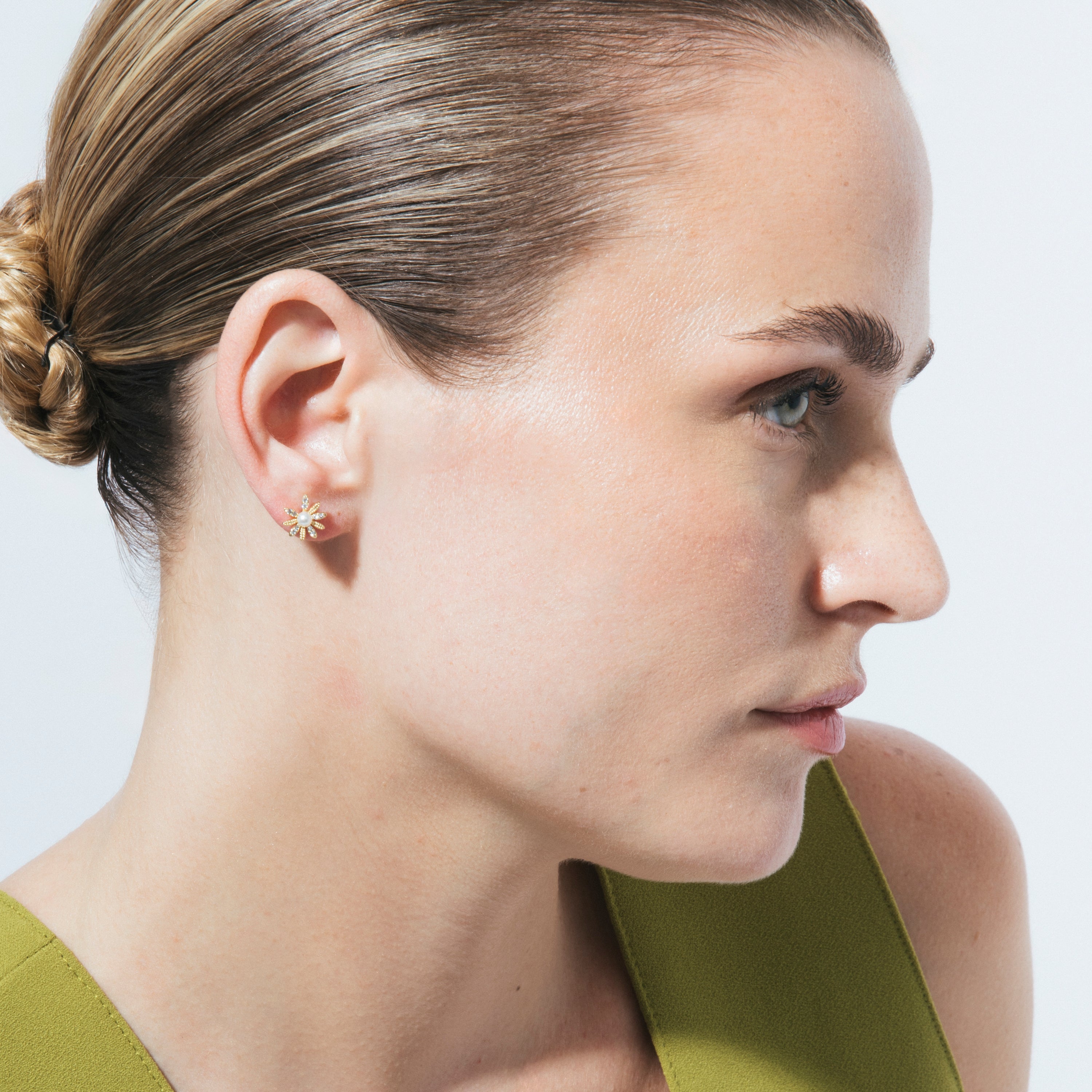 Ohrringe mit 18k Gelbgold-Finish - Tynta