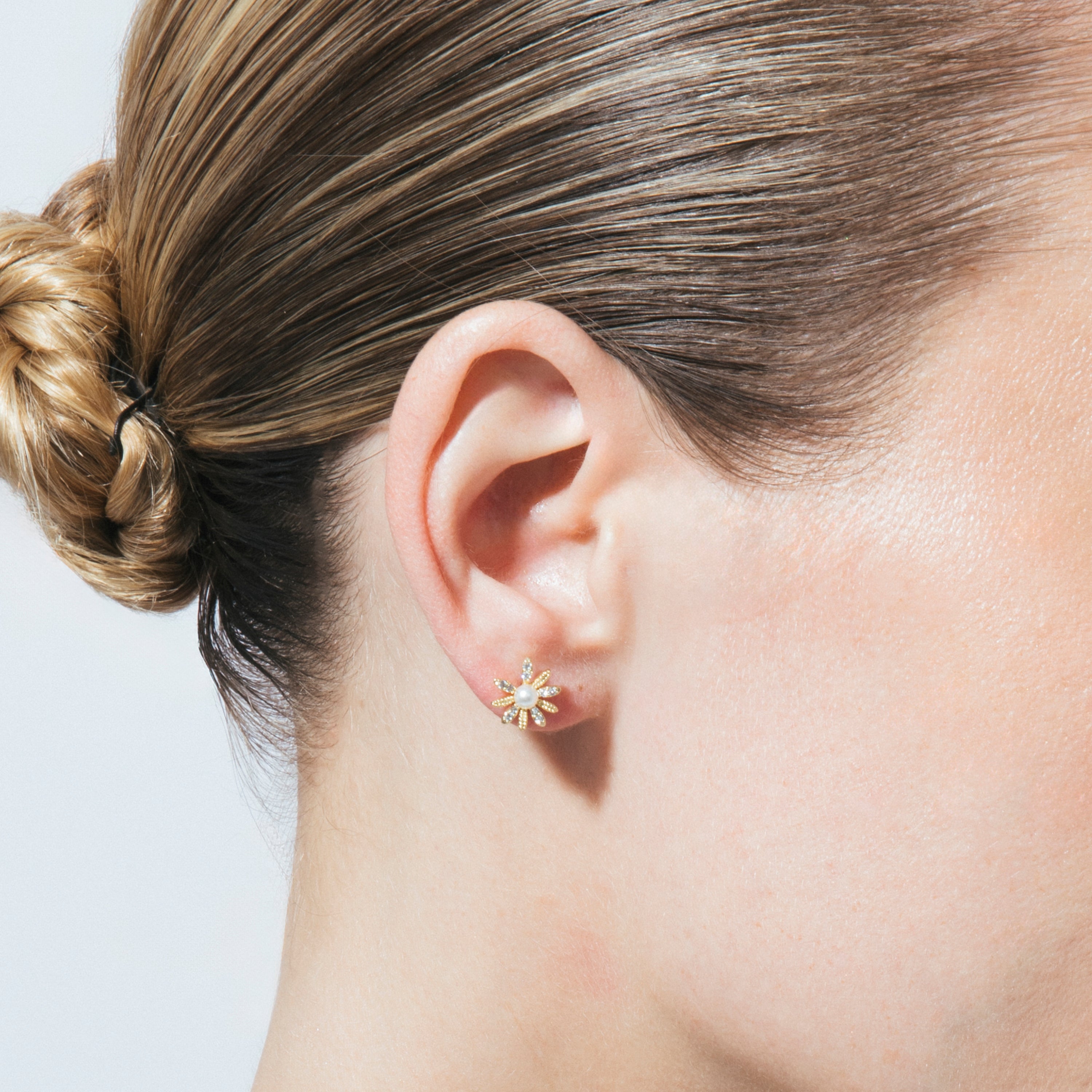 Ohrringe mit 18k Gelbgold-Finish - Tynta