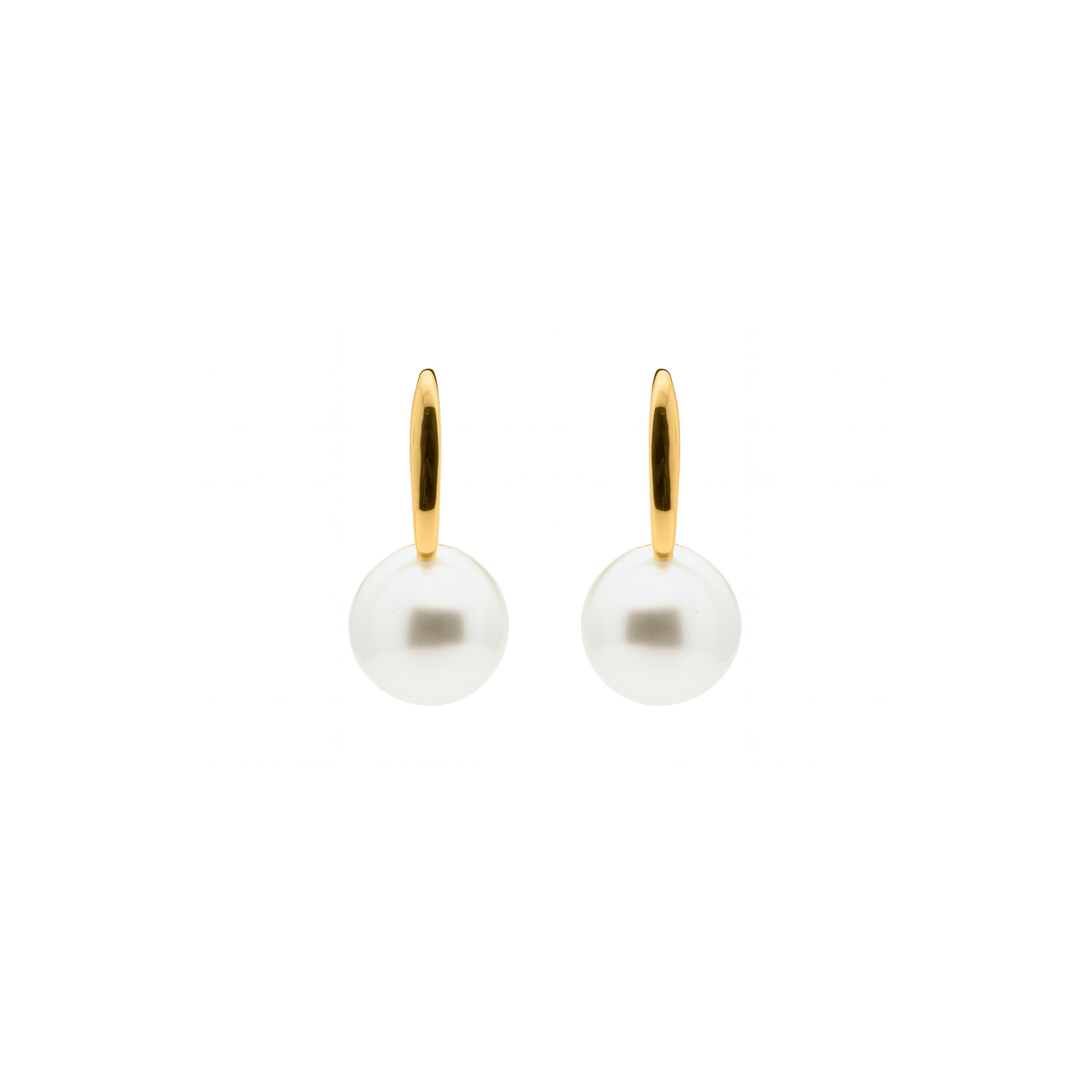 Earrings finished in 18k yellow gold - Siansa