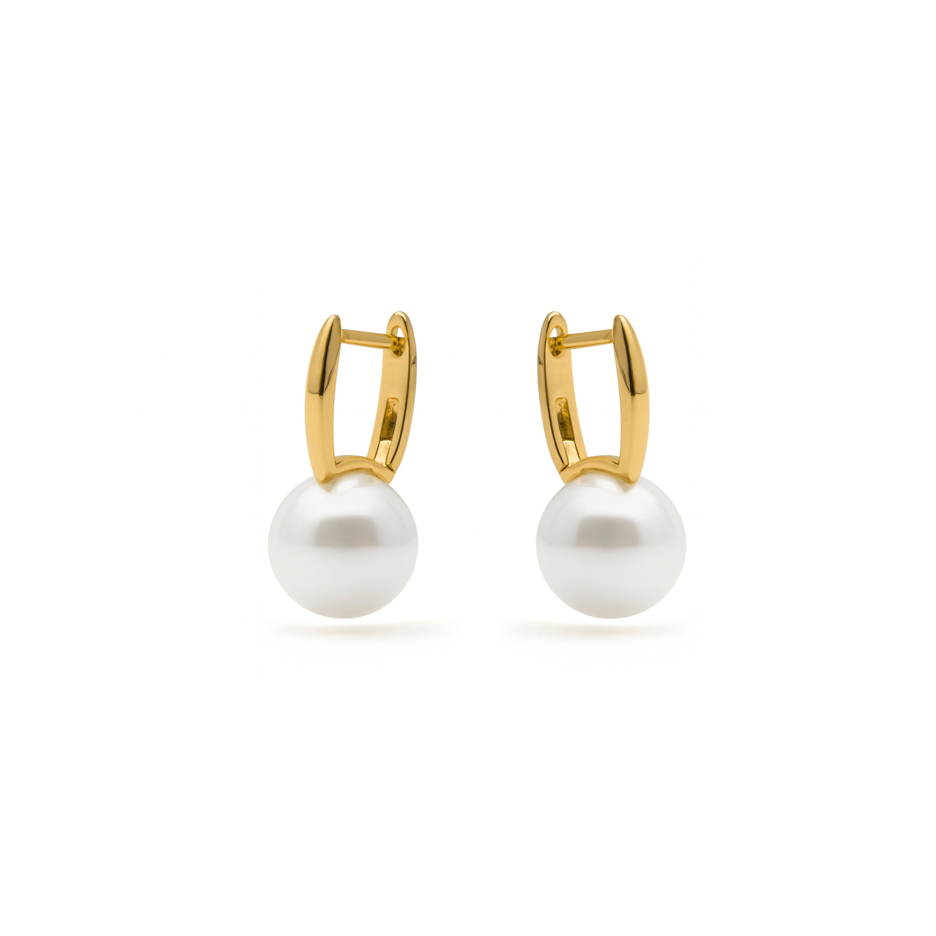 Earrings finished in 18k yellow gold - Siansa