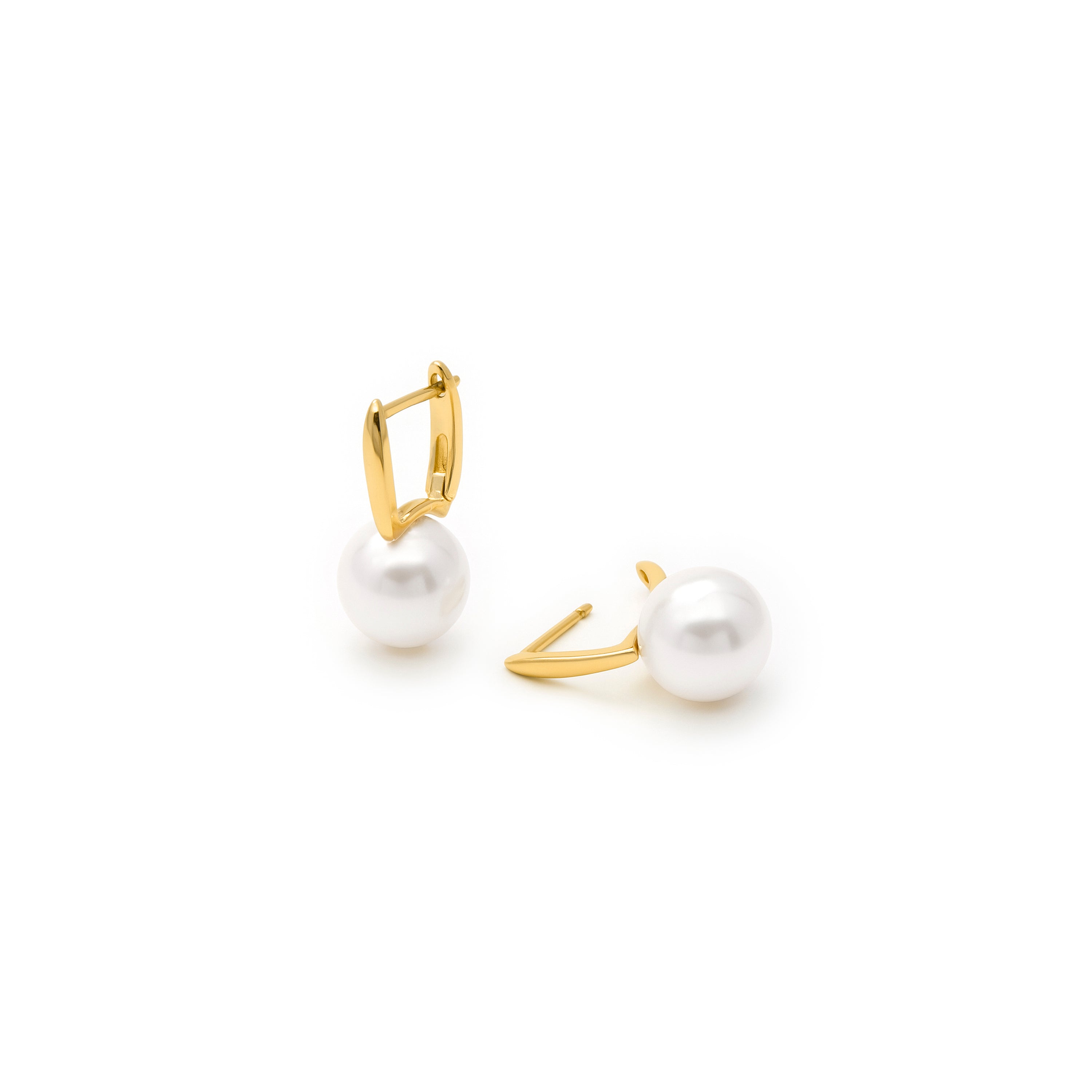 Earrings finished in 18k yellow gold - Siansa