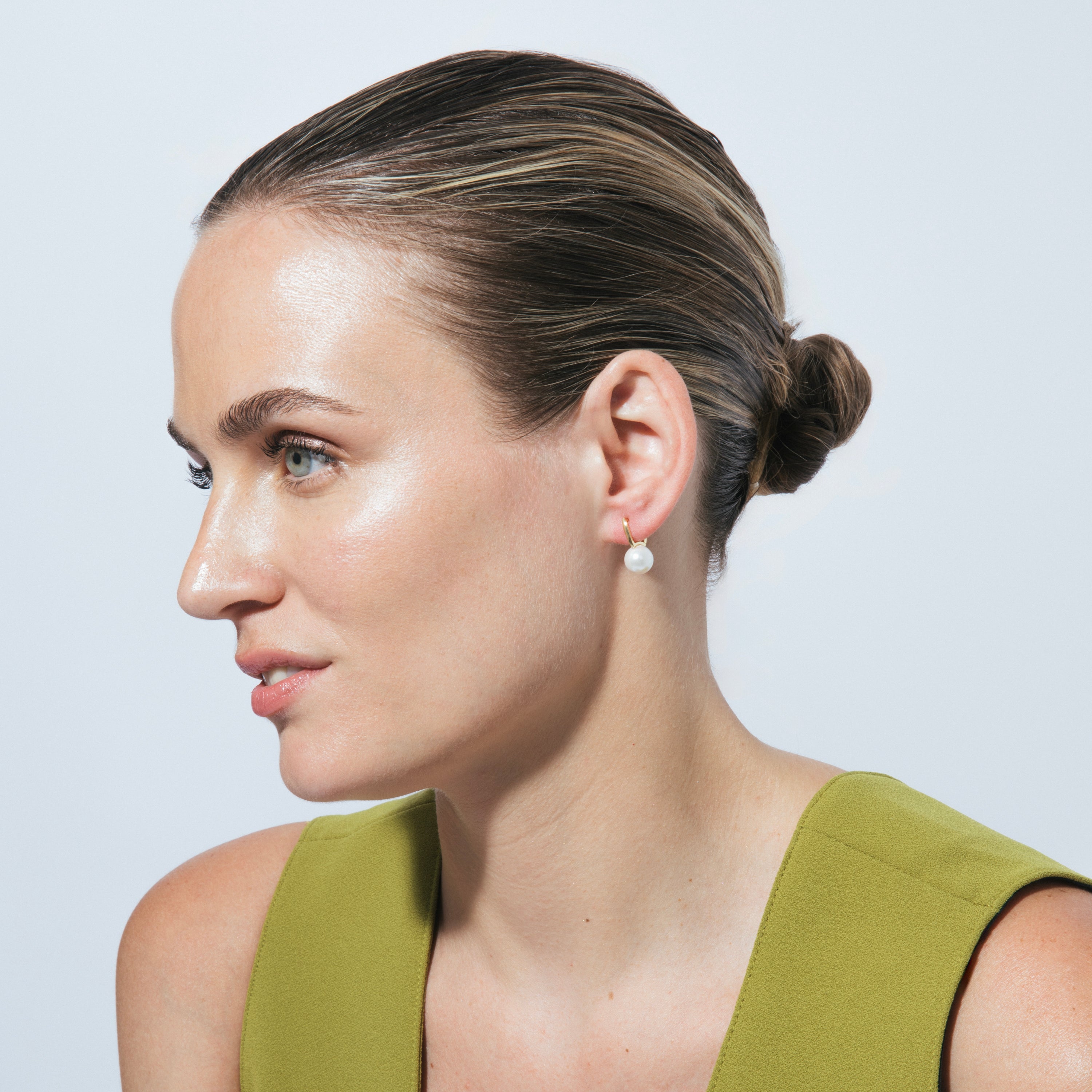 Earrings finished in 18k yellow gold - Siansa