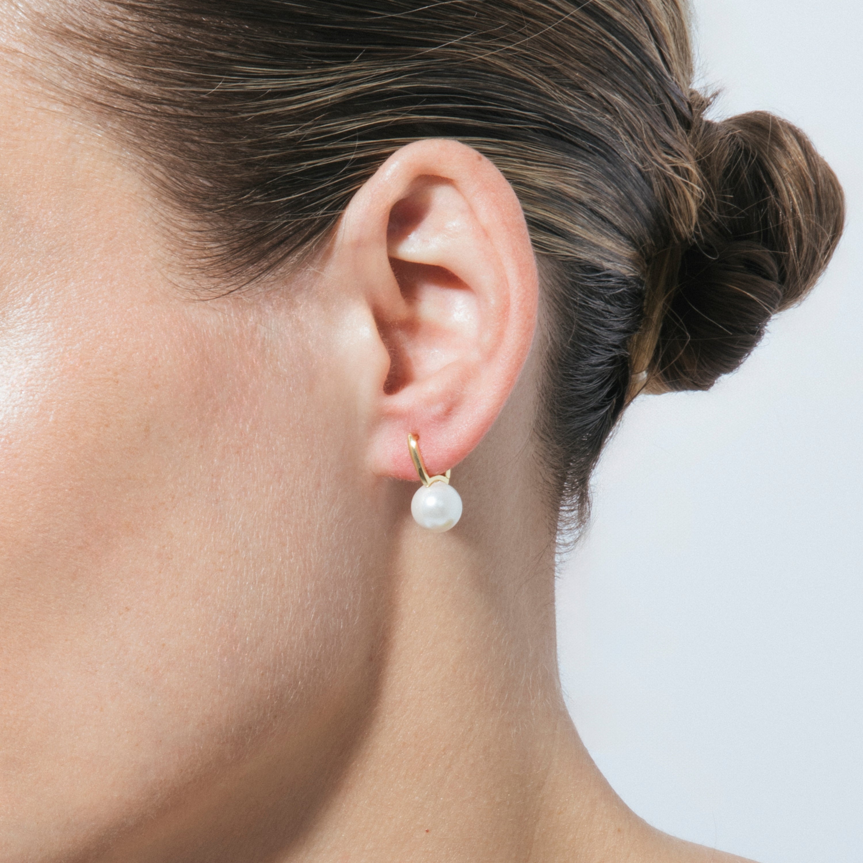 Earrings finished in 18k yellow gold - Siansa