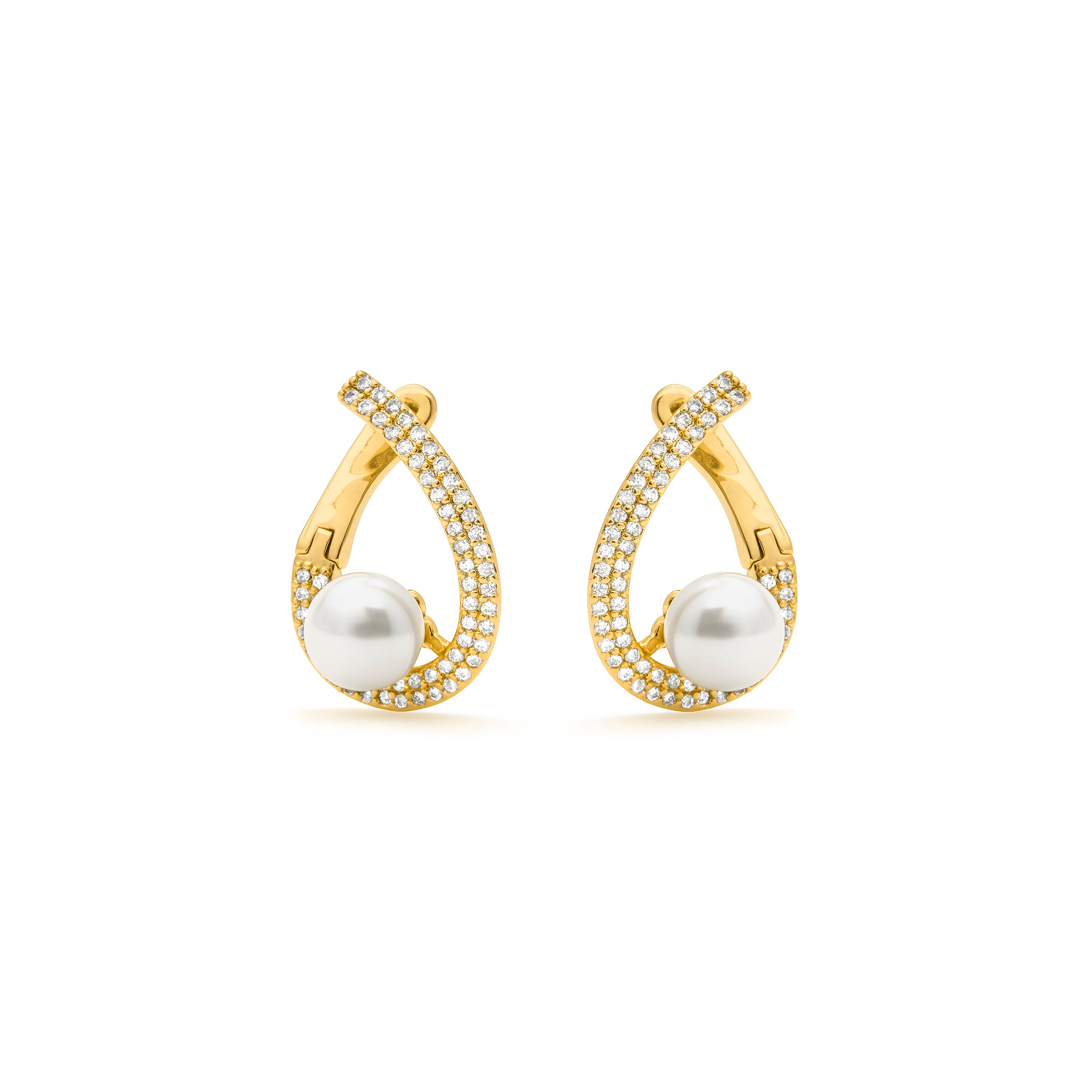 Orecchini finitura in oro giallo 18k - Renci