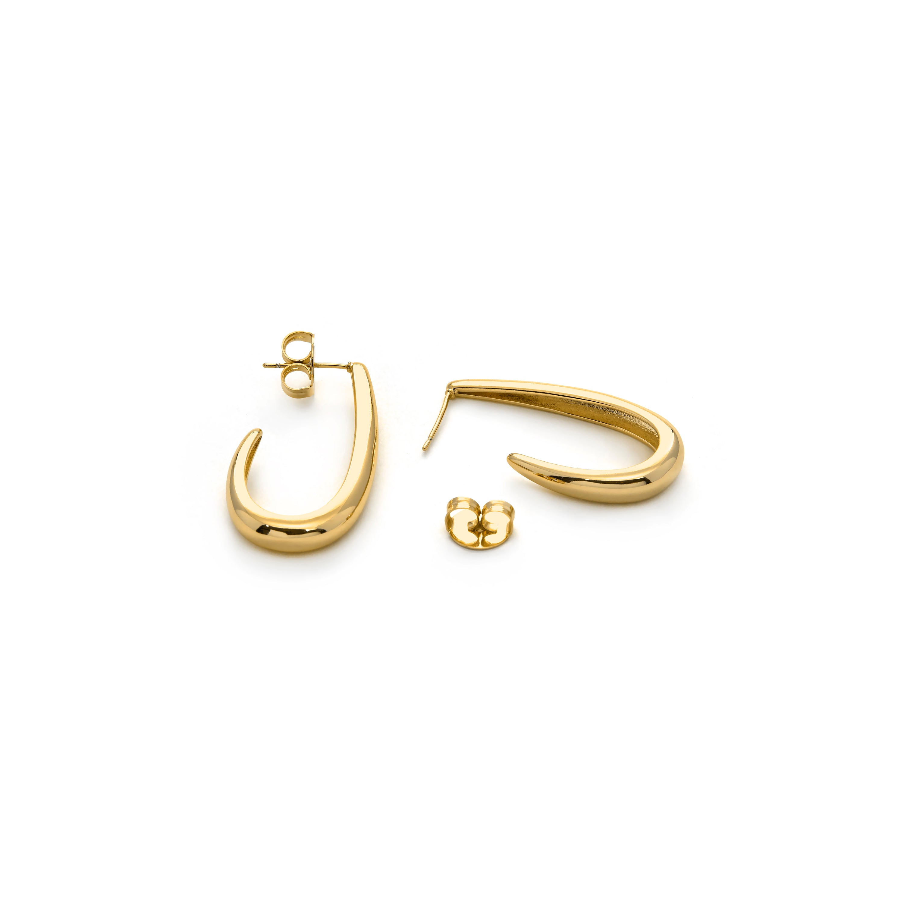 Boucles d'oreilles finition or jaune 18k - Rirath