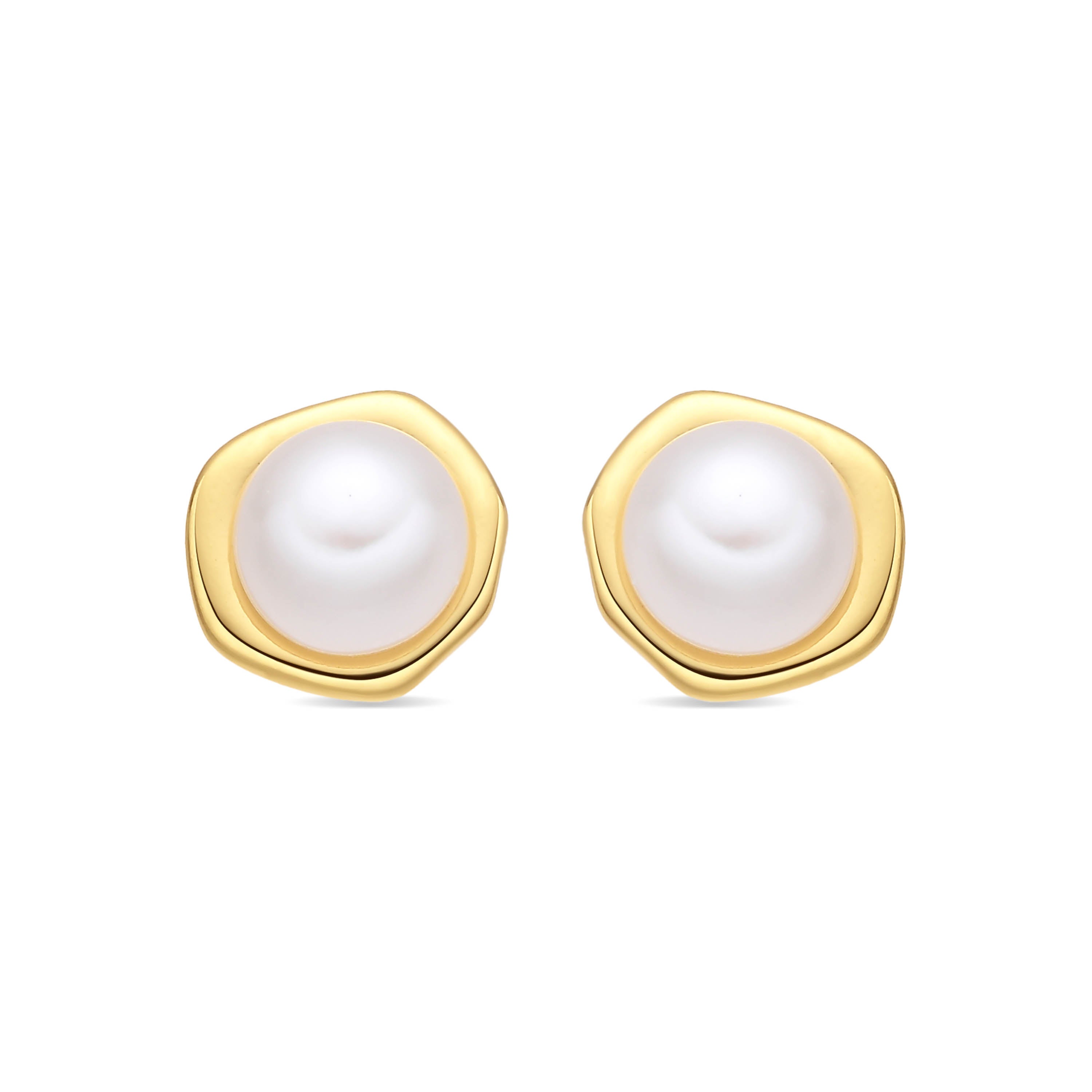 Boucles d'oreilles finition or jaune 18k - Rirath