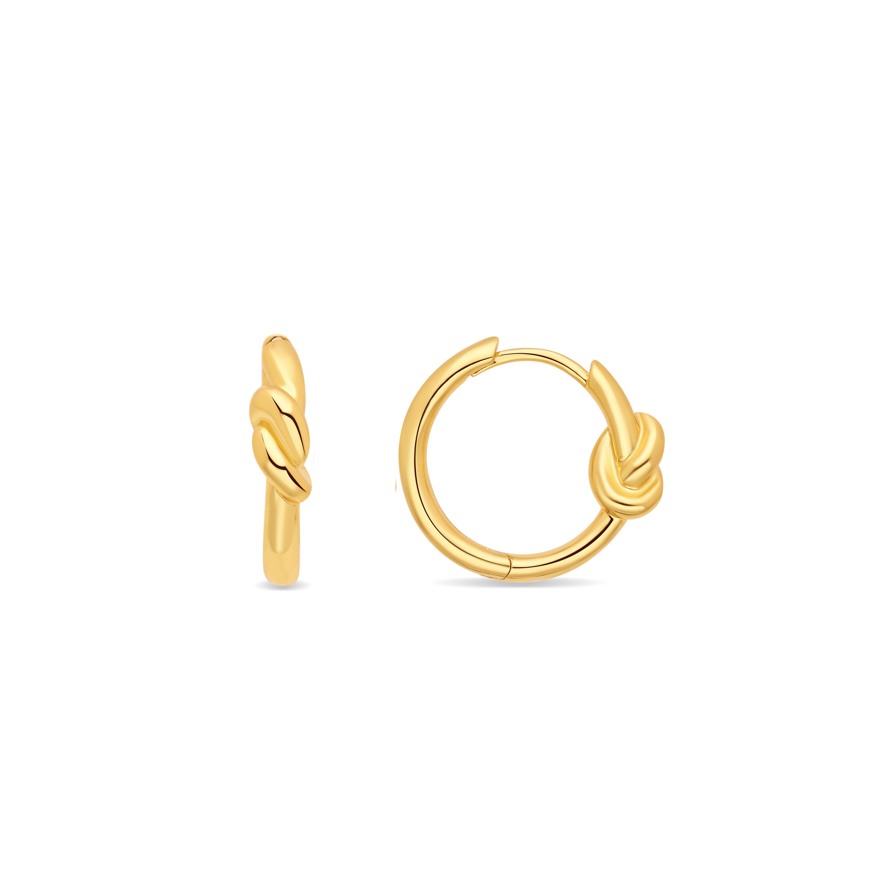 Boucles d'oreilles finition or jaune 18 carats - Irado