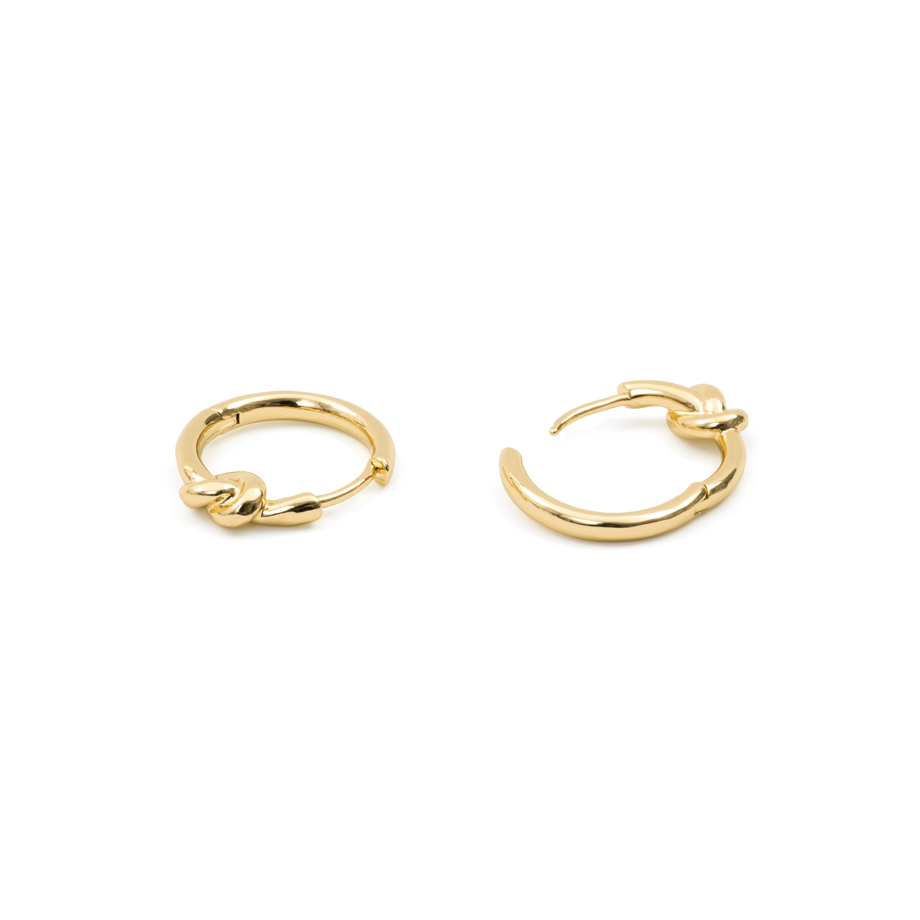 Boucles d'oreilles finition or jaune 18 carats - Irado