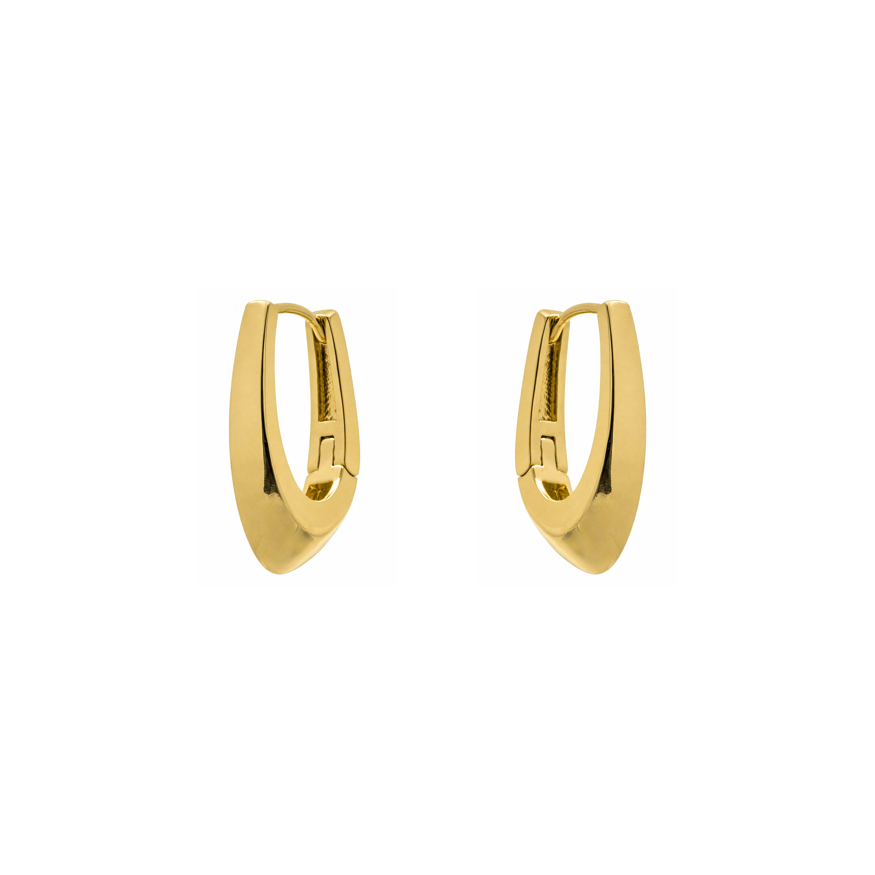 Pendientes acabado en oro amarillo de 18k - Beriol