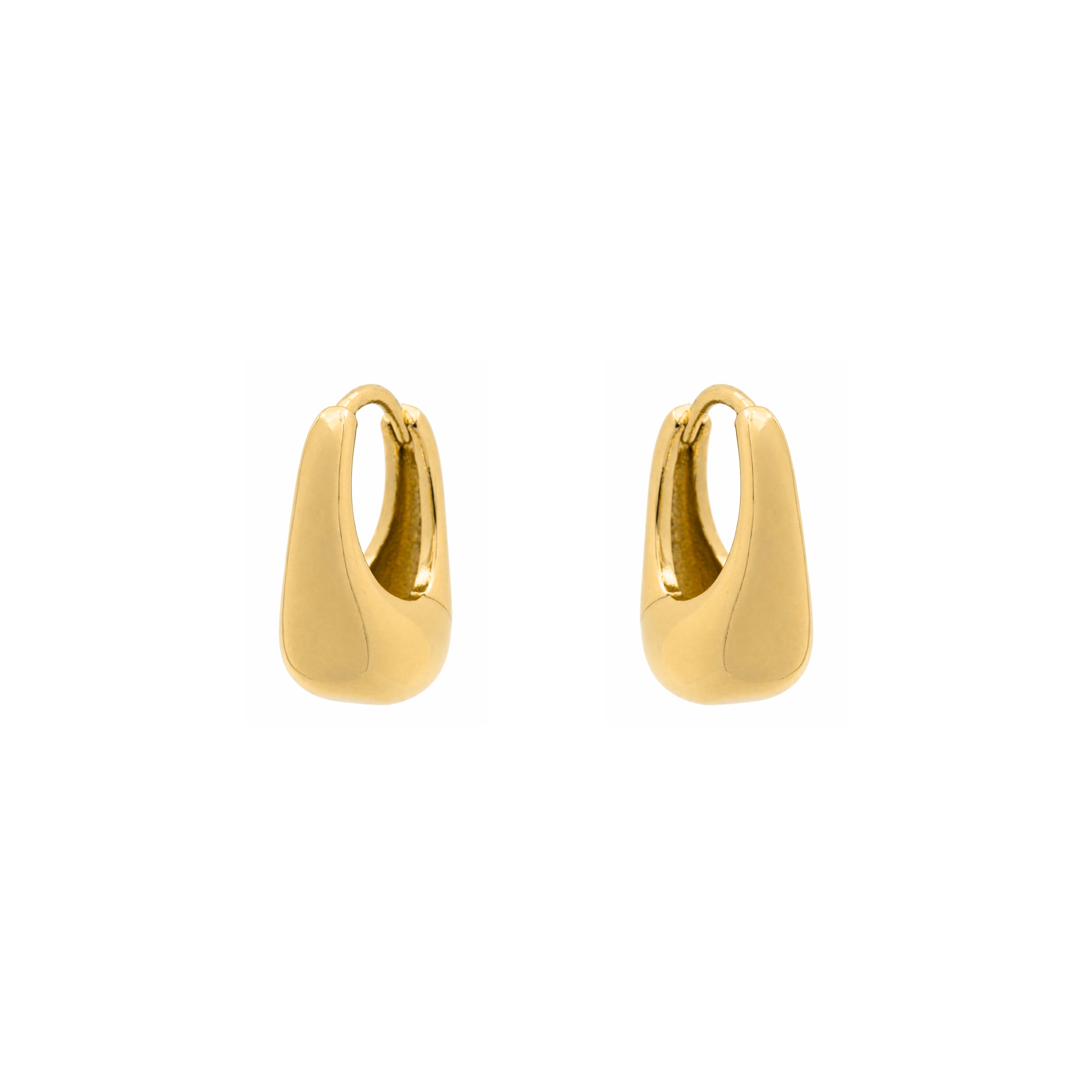 Boucles d'oreilles finition or jaune 18 carats - Lithran