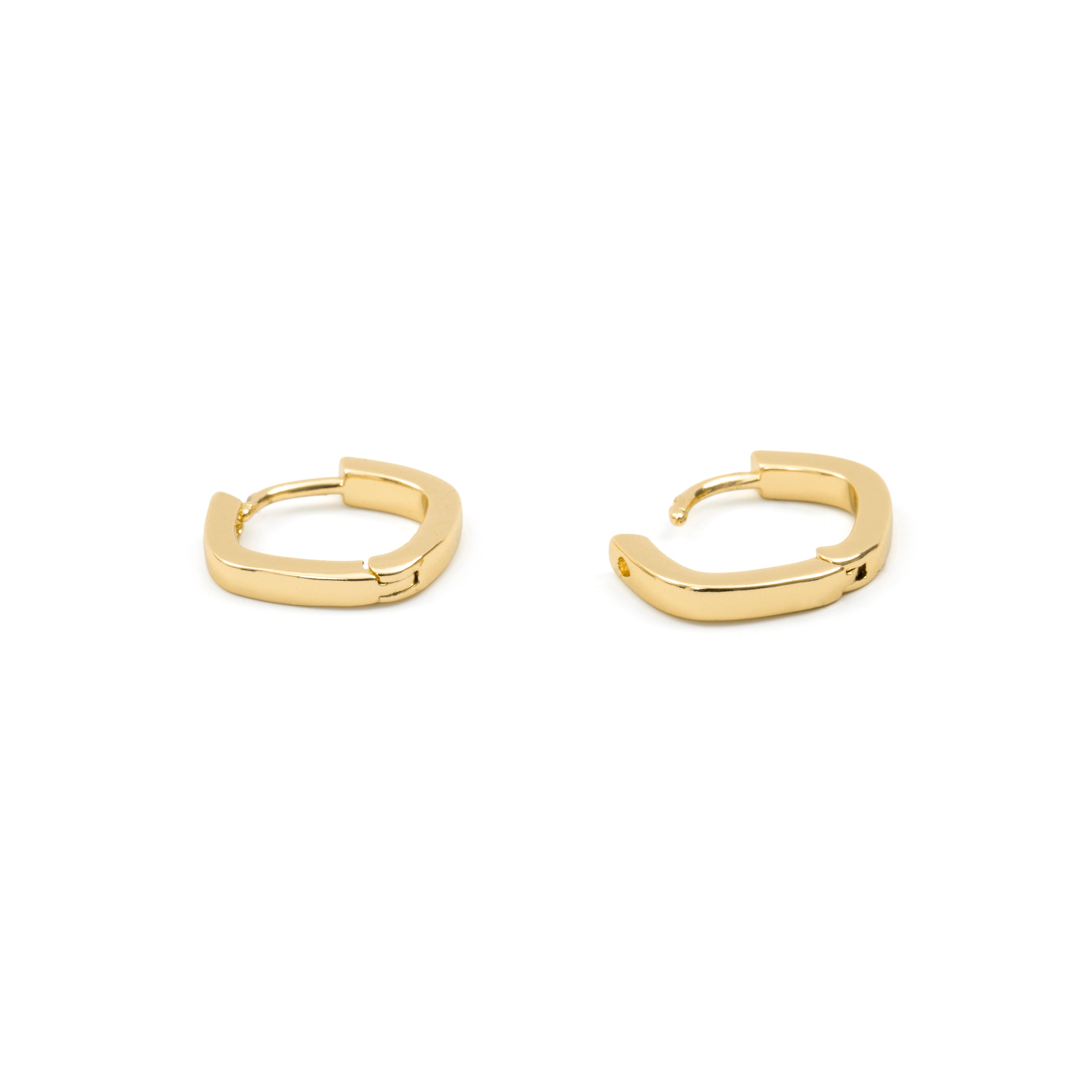 18k Yellow Gold Finish Earrings - Idrial