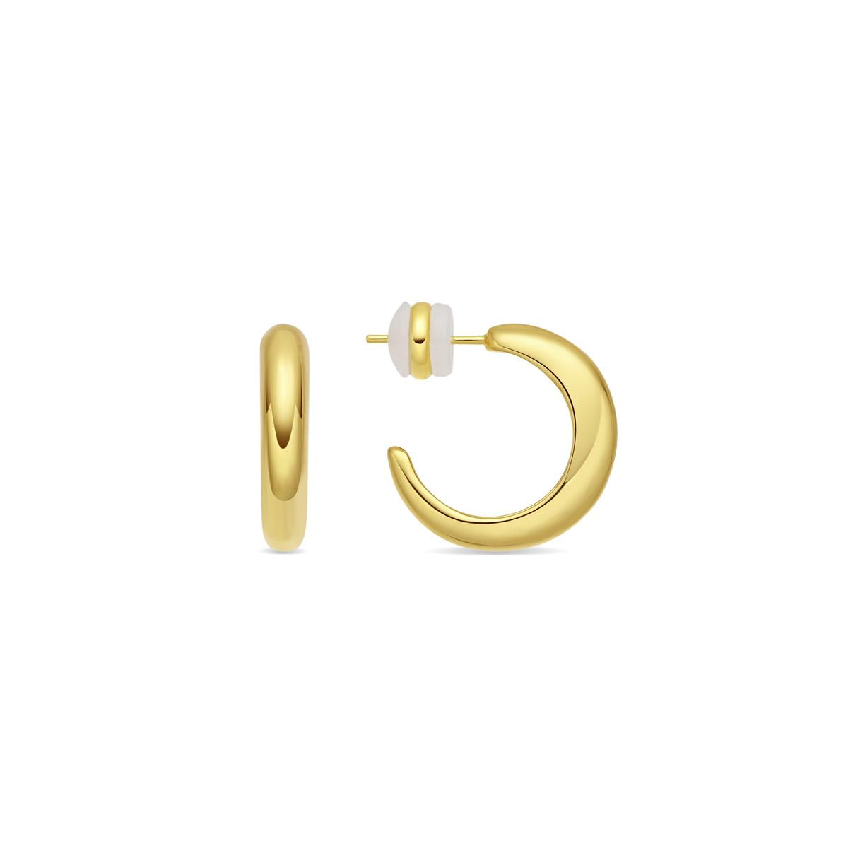 Orecchini con finitura in oro giallo 18k - Reya