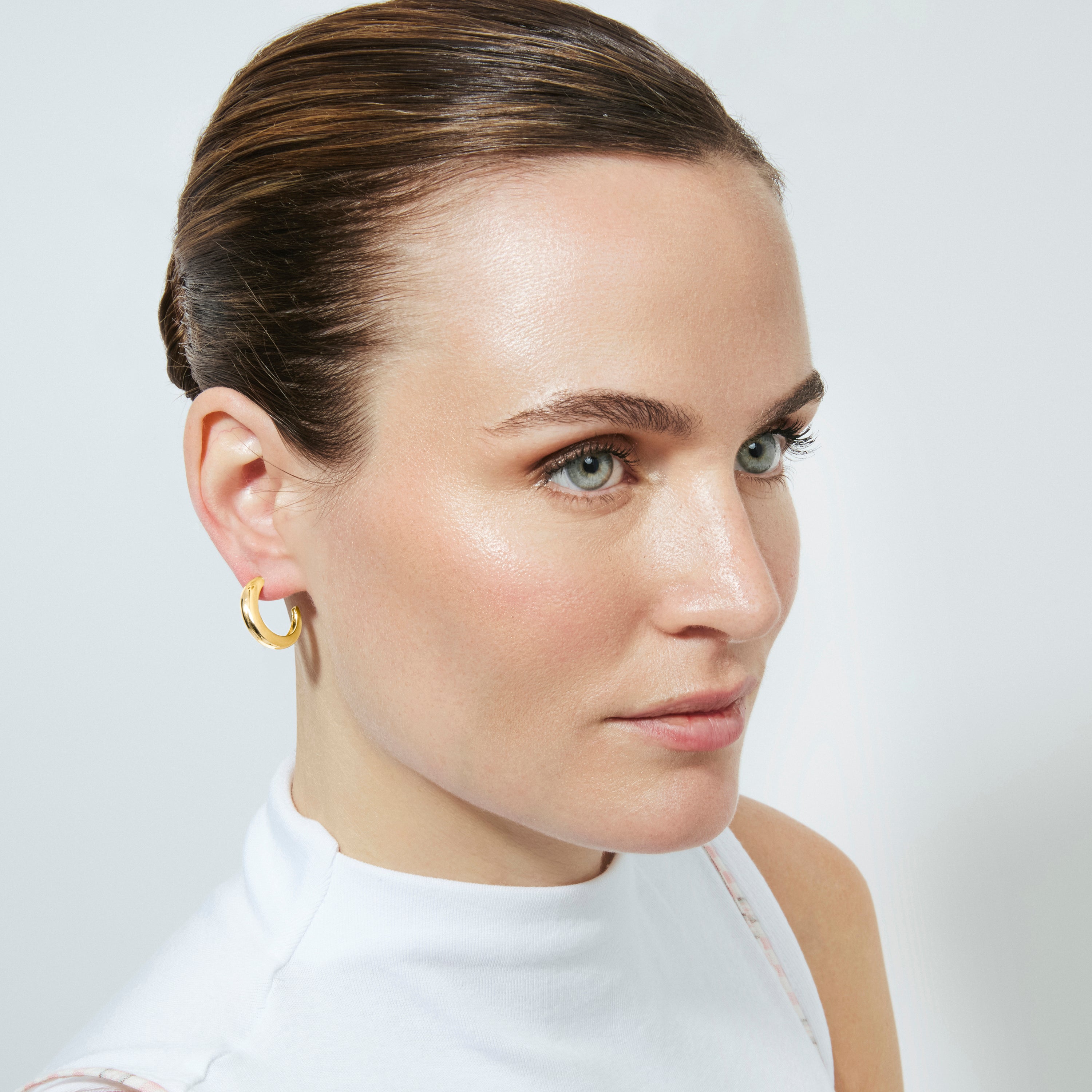 Ohrringe mit 18k Gelbgold-Finish - Tindia