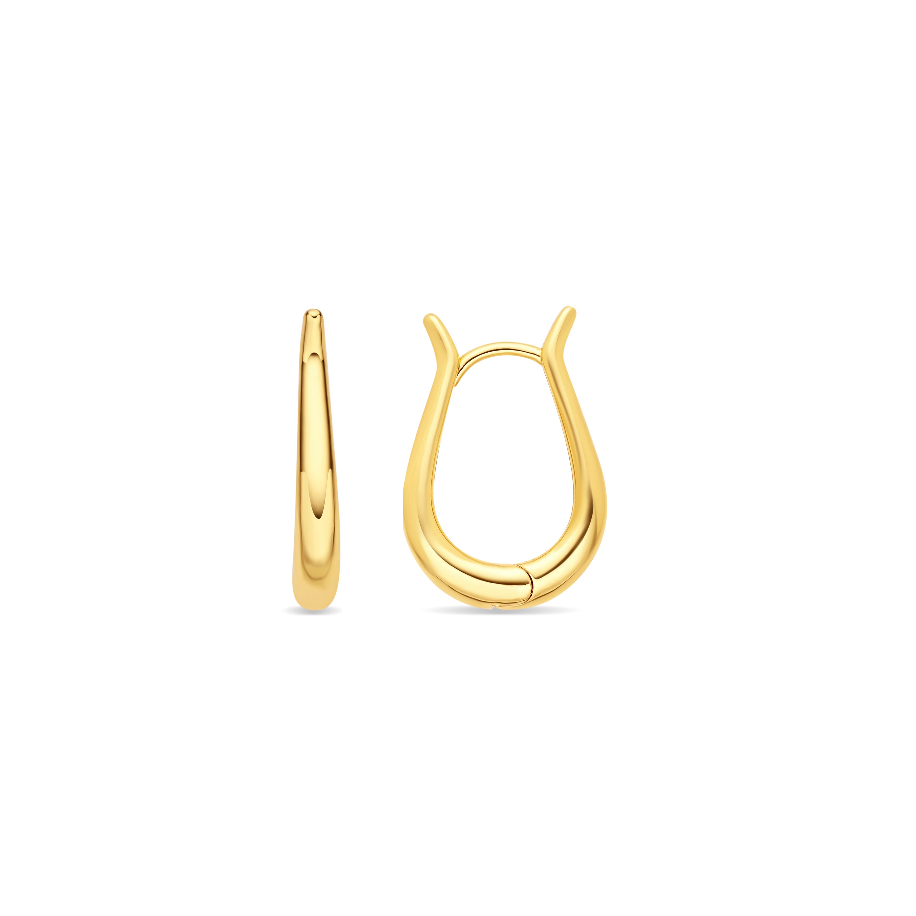 Boucles d'oreilles finition or jaune 18 carats - Icton
