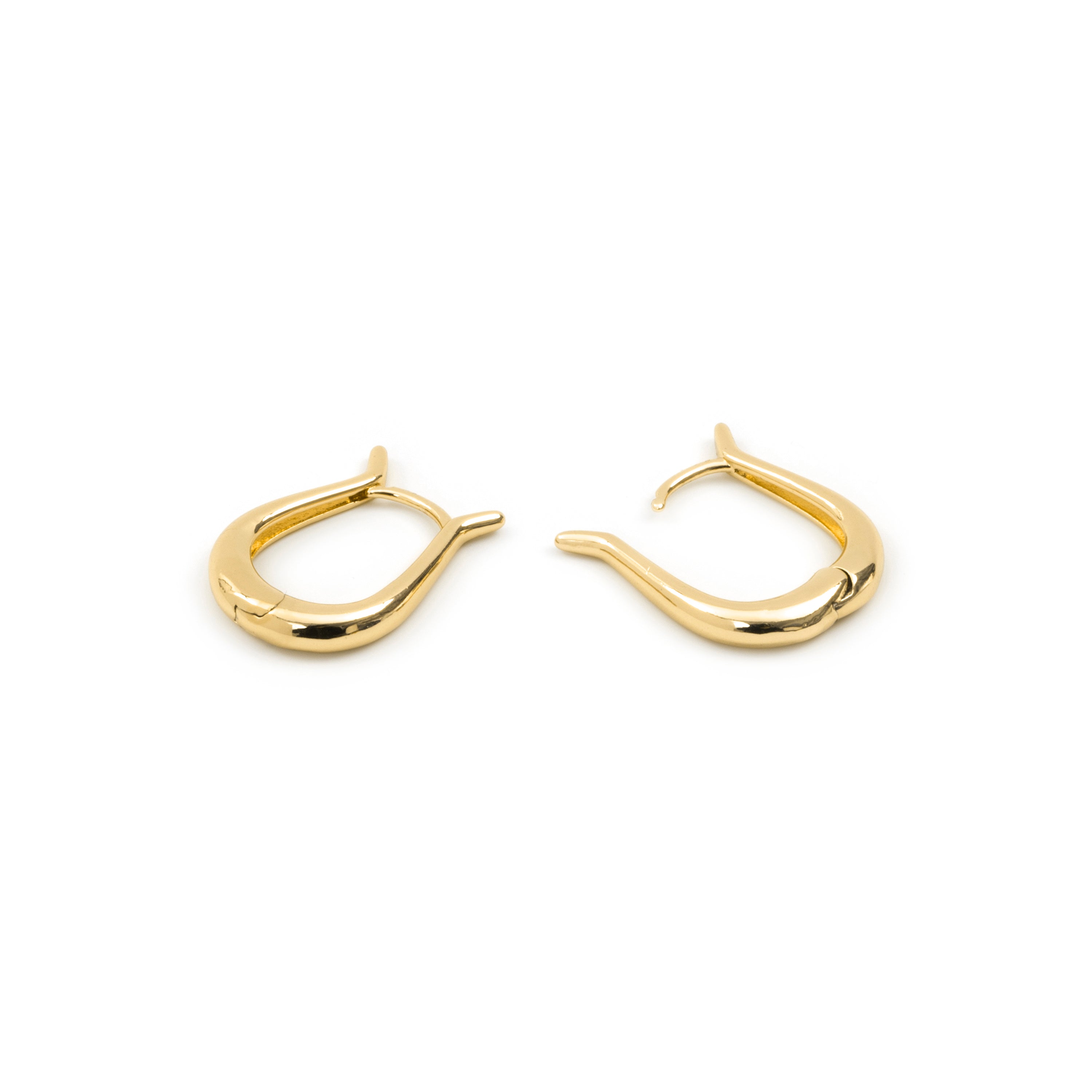 Boucles d'oreilles finition or jaune 18 carats - Icton