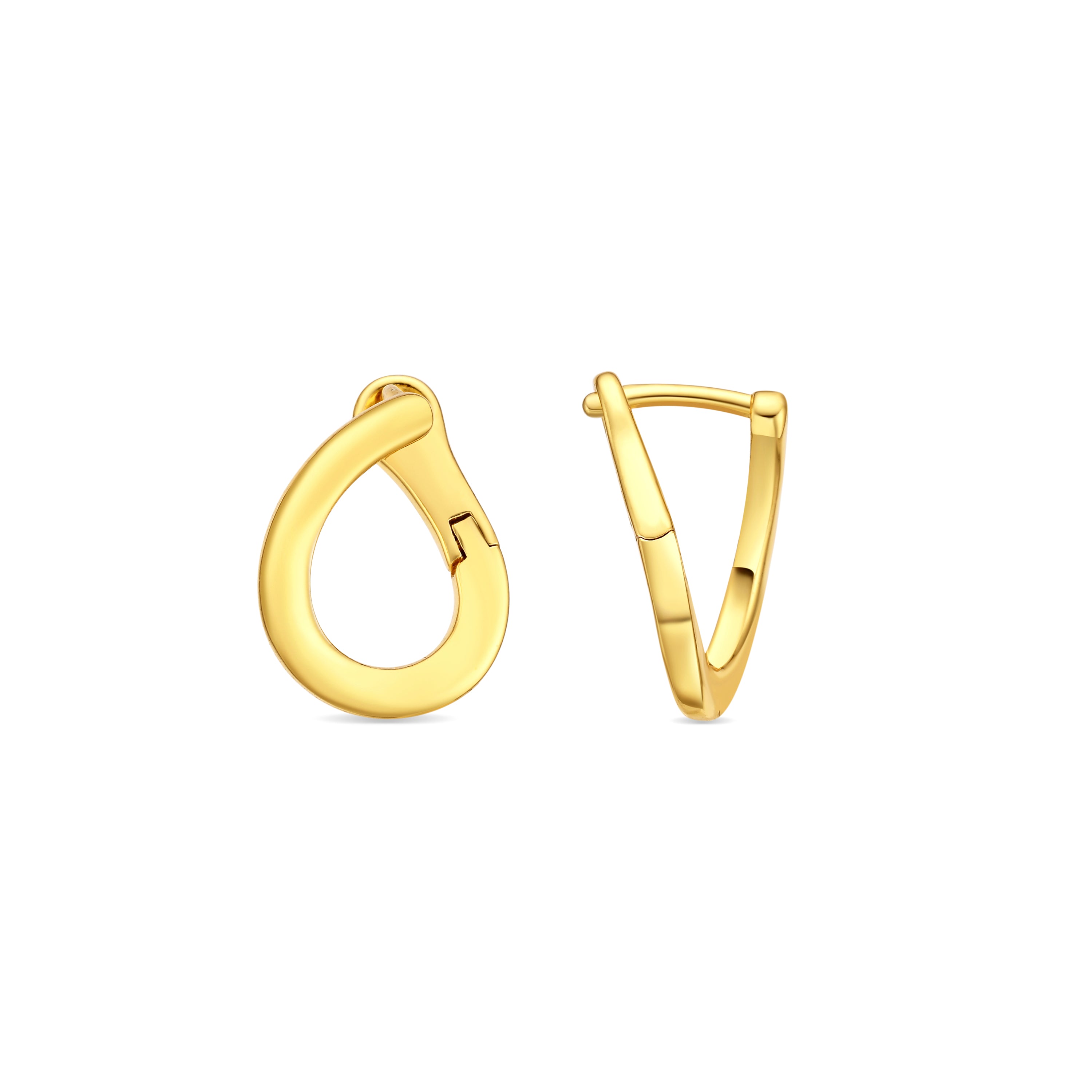 Orecchini con finitura in oro giallo 18k - Krith