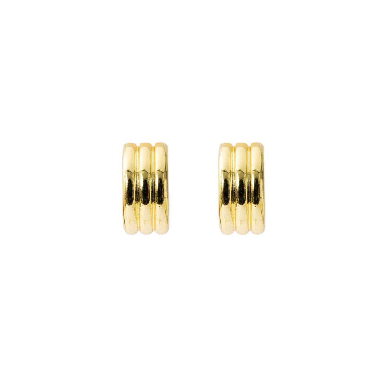 Ohrringe mit 18k Gelbgold-Finish - Sungi