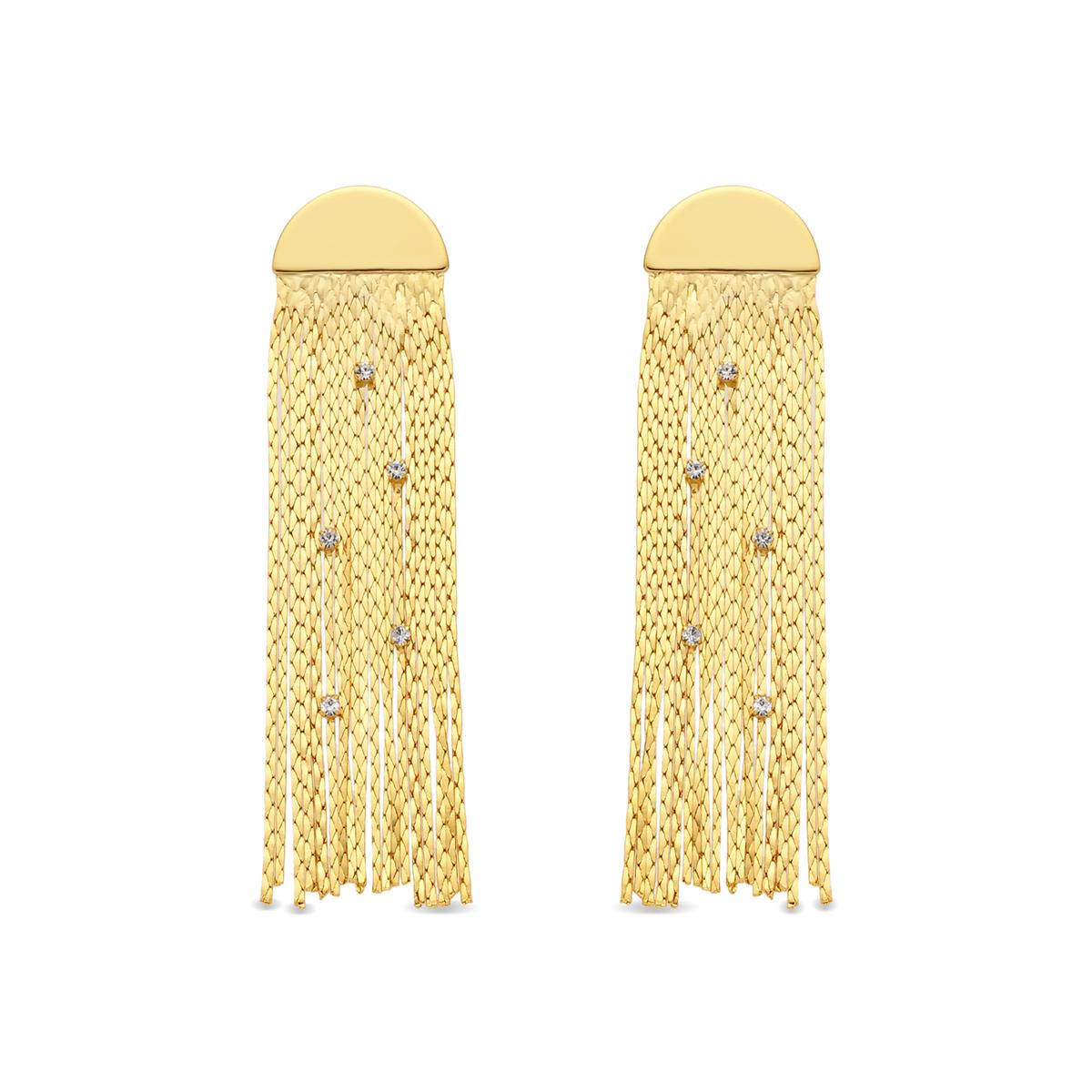 Pendientes Edhelya acabado oro amarillo 18k - Edhelya