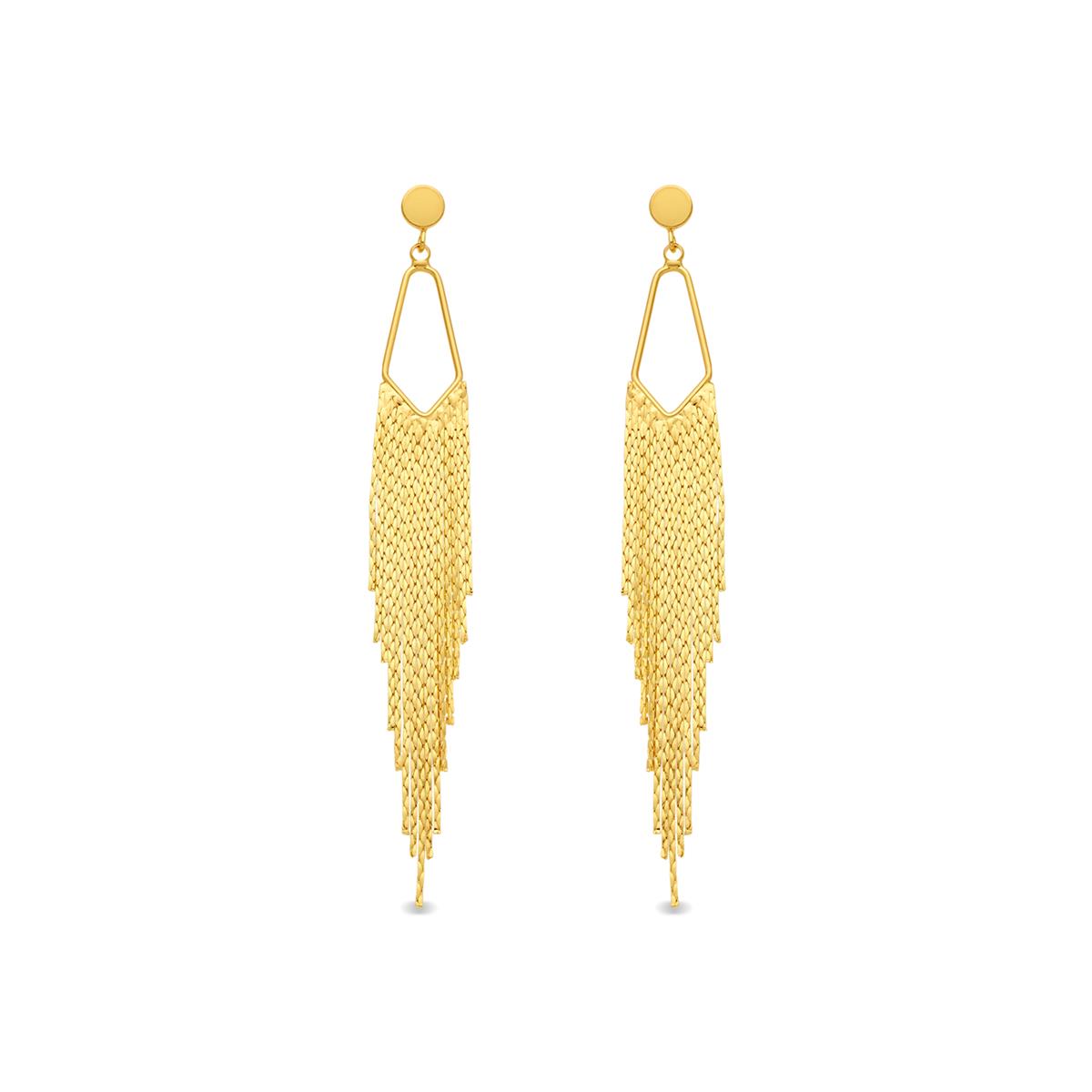 Pendientes Gorriel acabado oro amarillo 18k - Gorriel