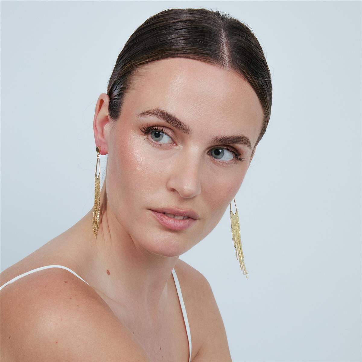 Pendientes Gorriel acabado oro amarillo 18k - Gorriel