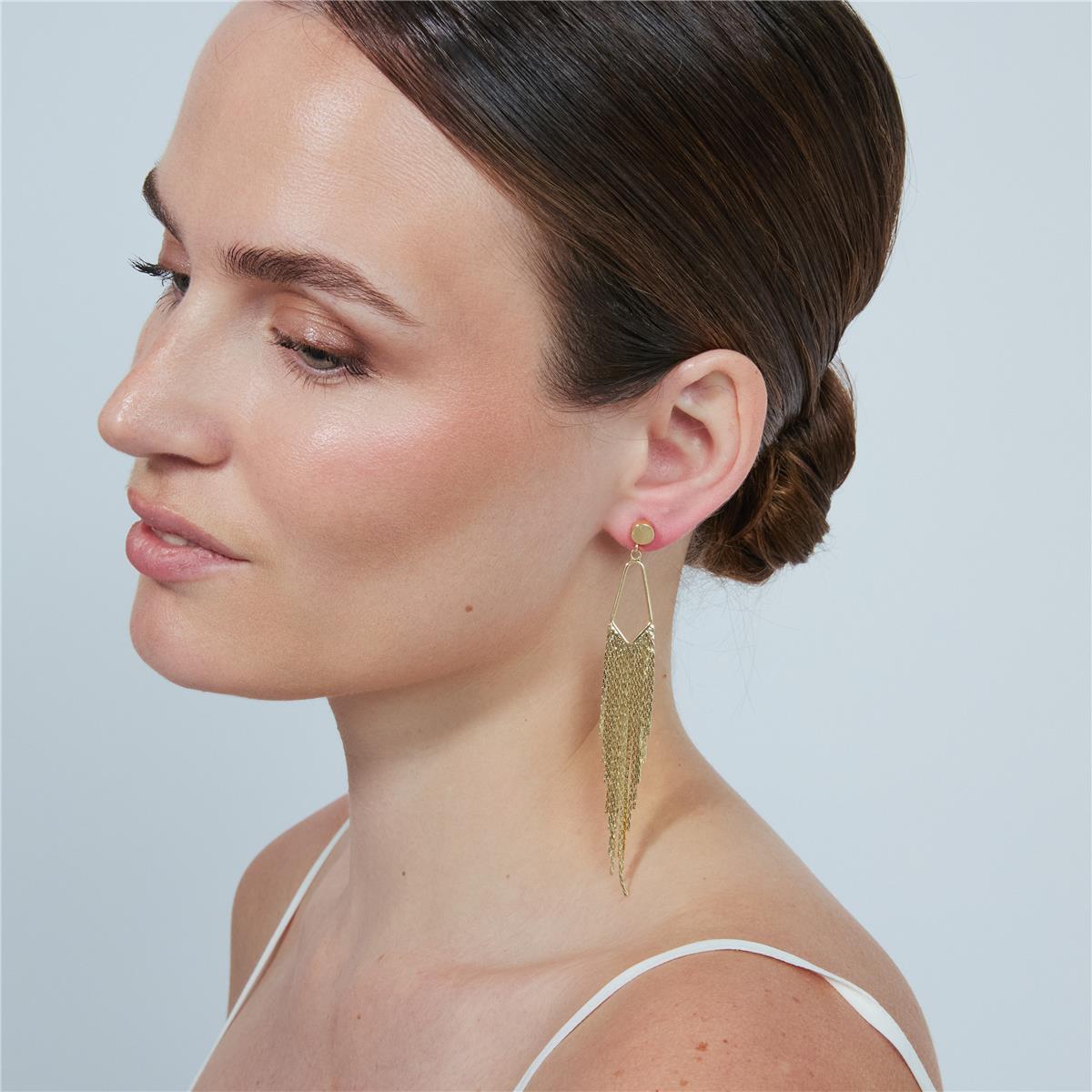 Pendientes Gorriel acabado oro amarillo 18k - Gorriel