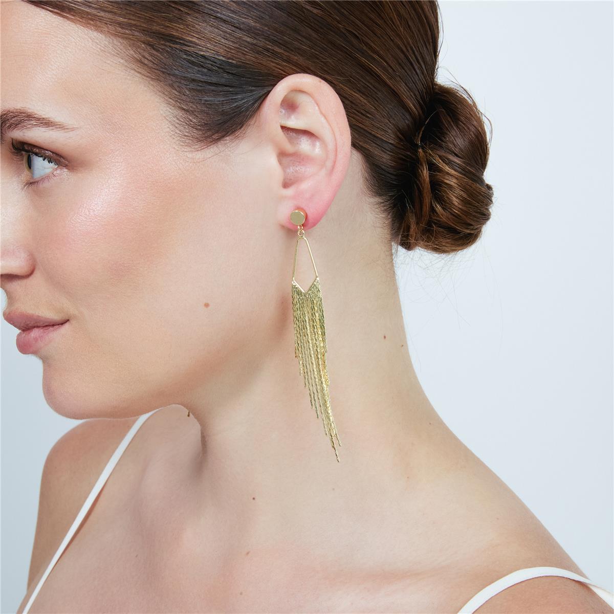 Pendientes Gorriel acabado oro amarillo 18k - Gorriel