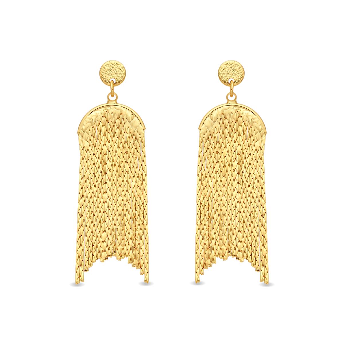 Pendientes Mislas acabado oro amarillo 18k - Mislas AMARILLO