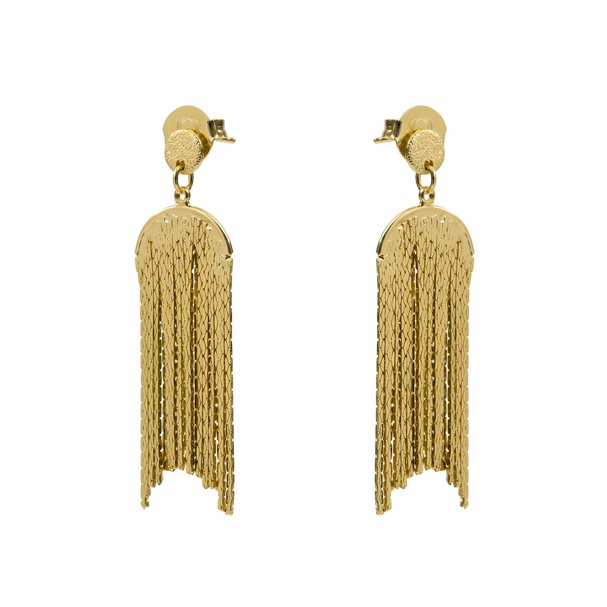 Pendientes Mislas acabado oro amarillo 18k - Mislas AMARILLO