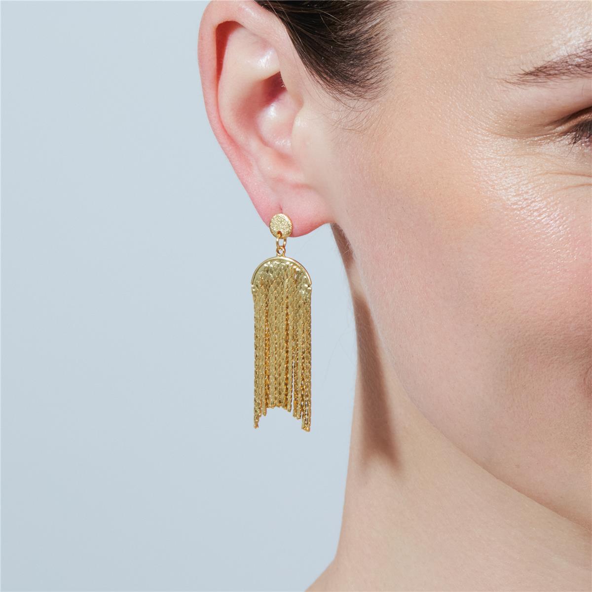 Pendientes Mislas acabado oro amarillo 18k - Mislas AMARILLO