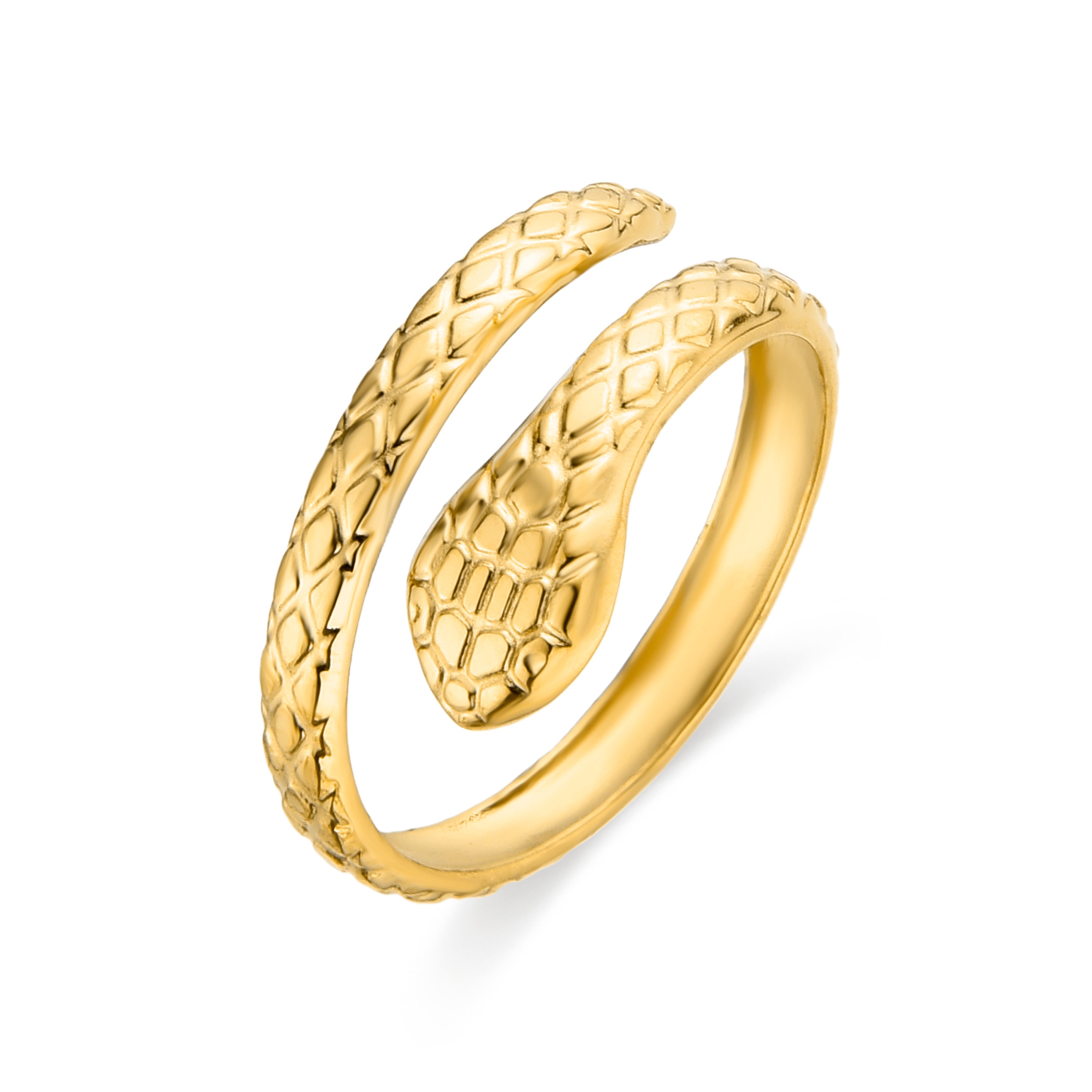 Anel acabado em ouro amarelo 18K - Raxa