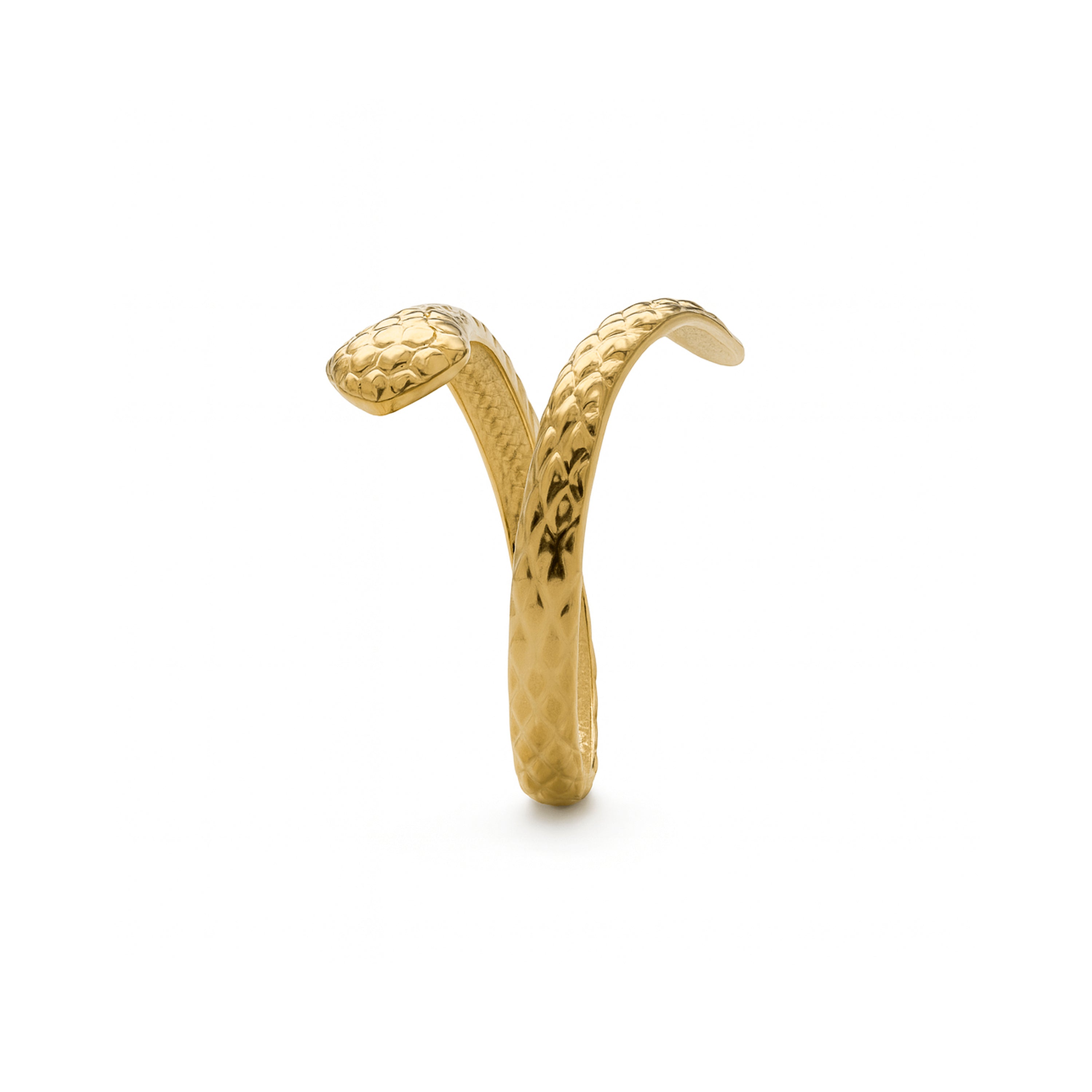 Anel acabado em ouro amarelo 18K - Raxa