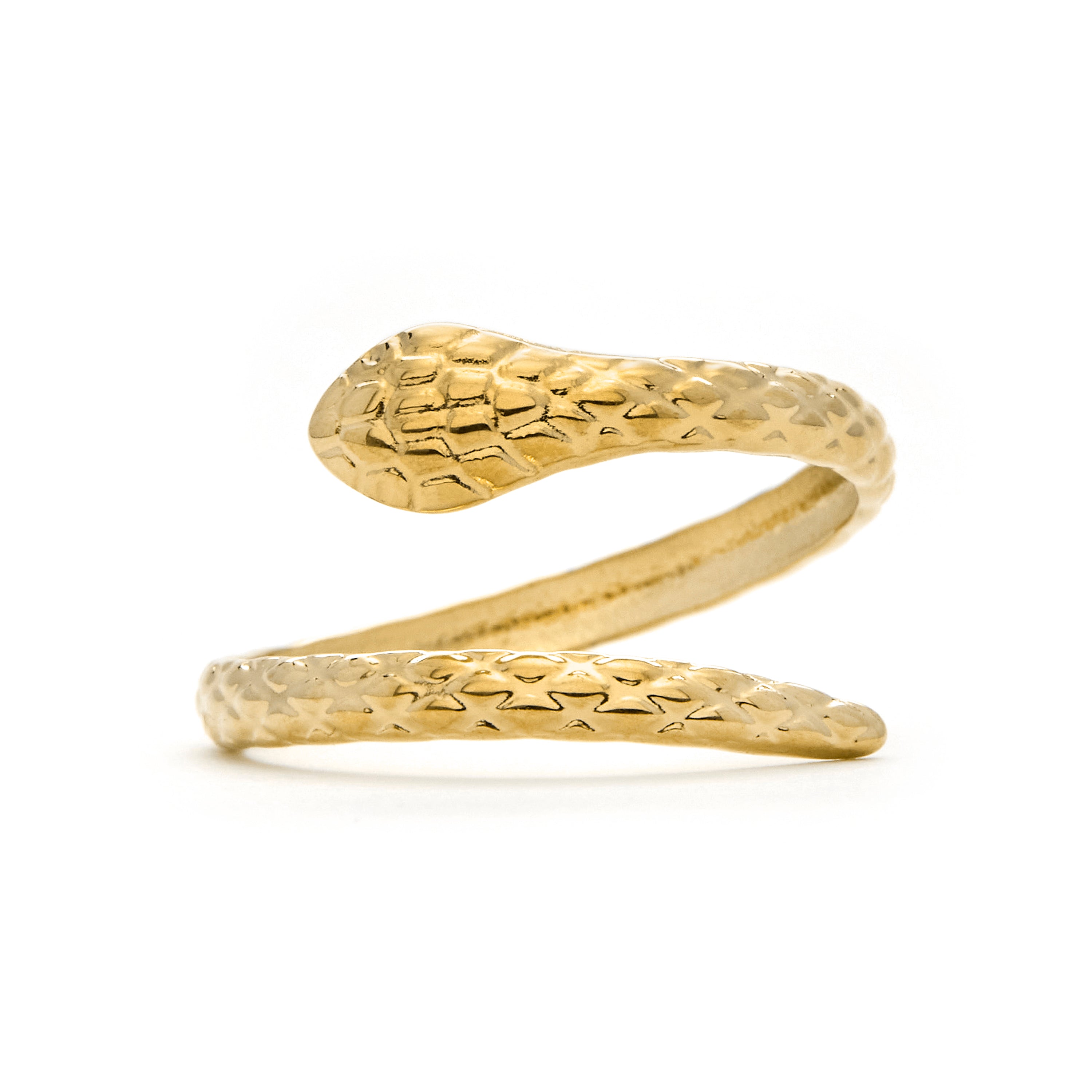 Anel acabado em ouro amarelo 18K - Raxa