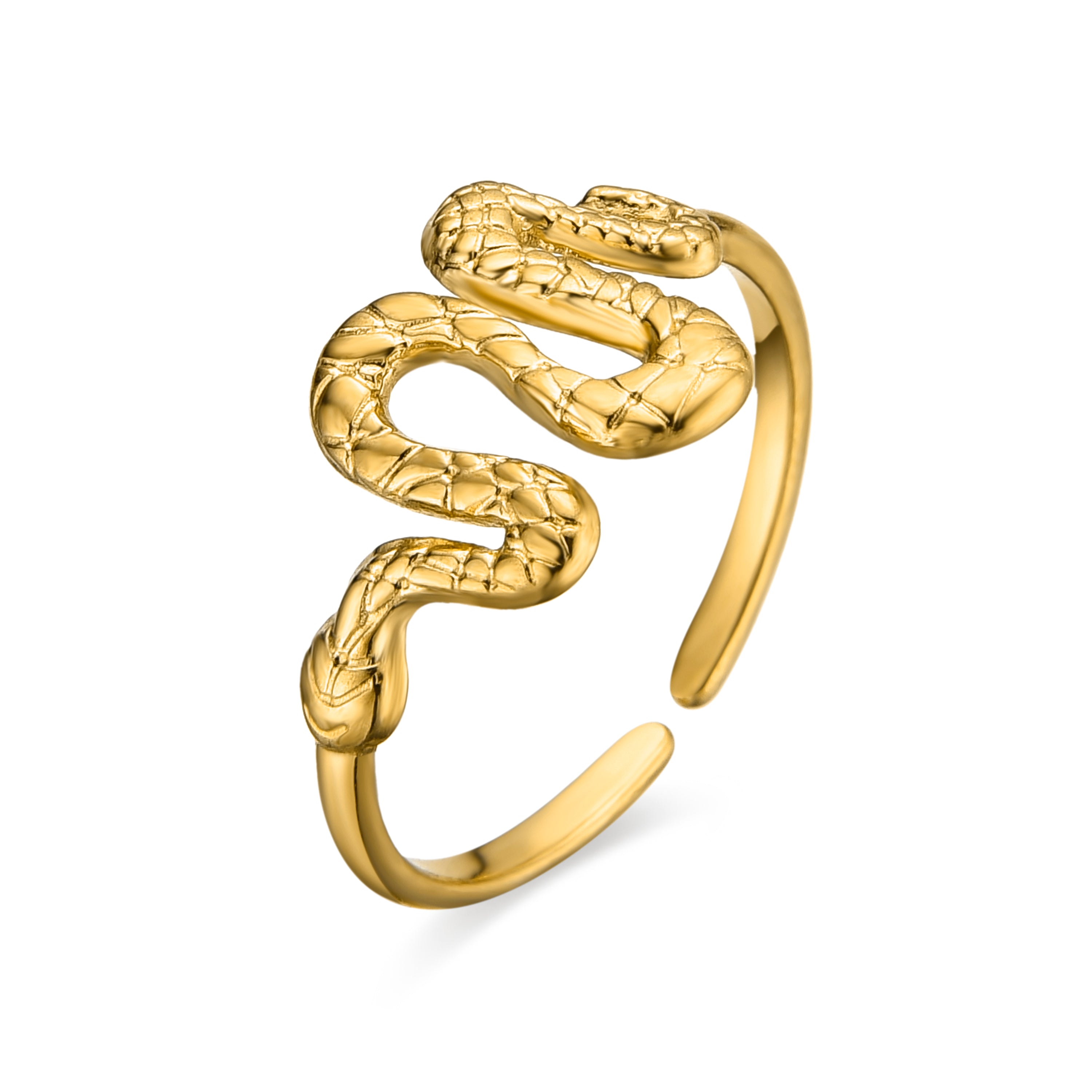 18k gold finished ring - Miak