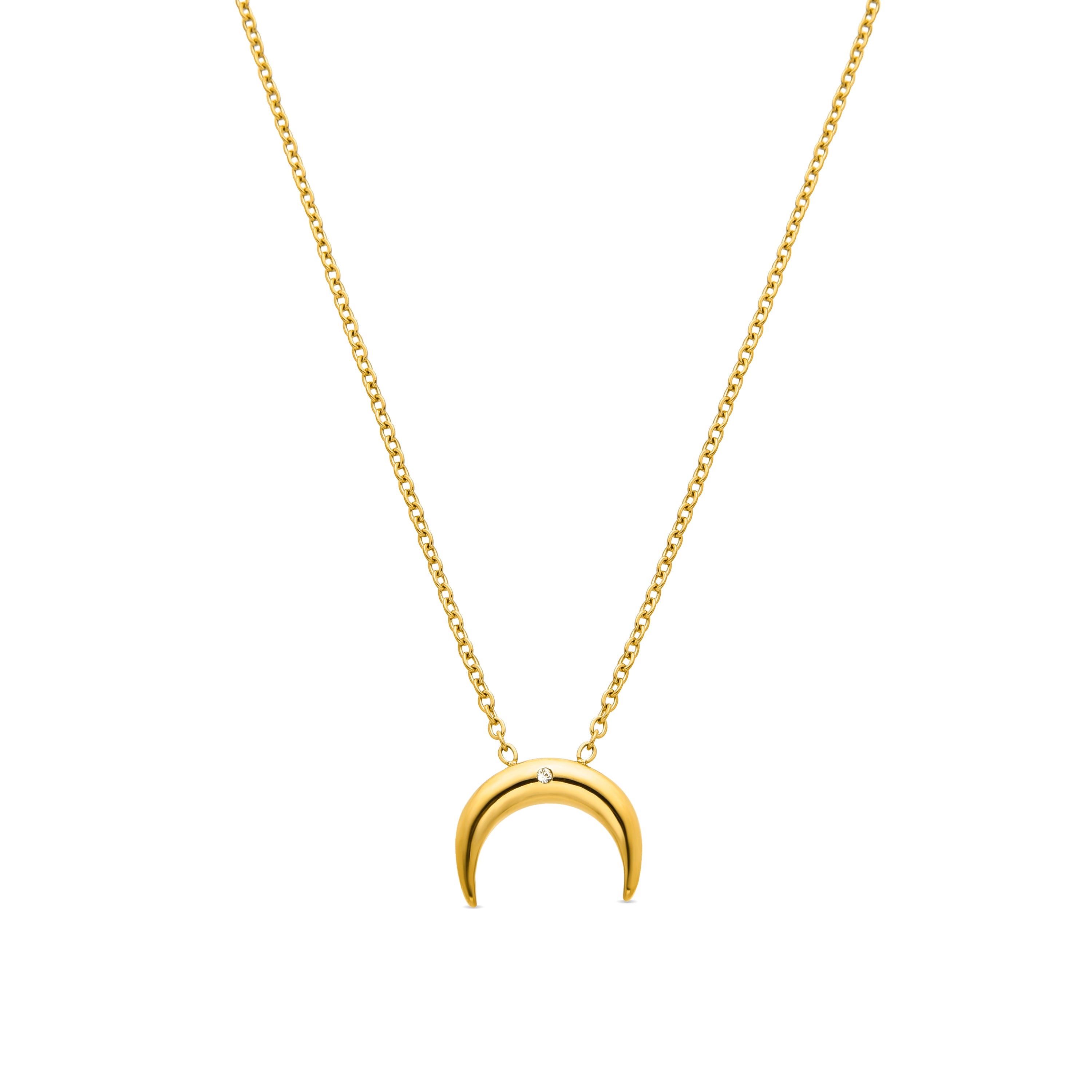 Collana finitura oro 18K - Zinne