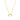 Collier Zinne Finition or jaune 18 carats