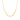 Zamel necklace finished in 18k yellow gold