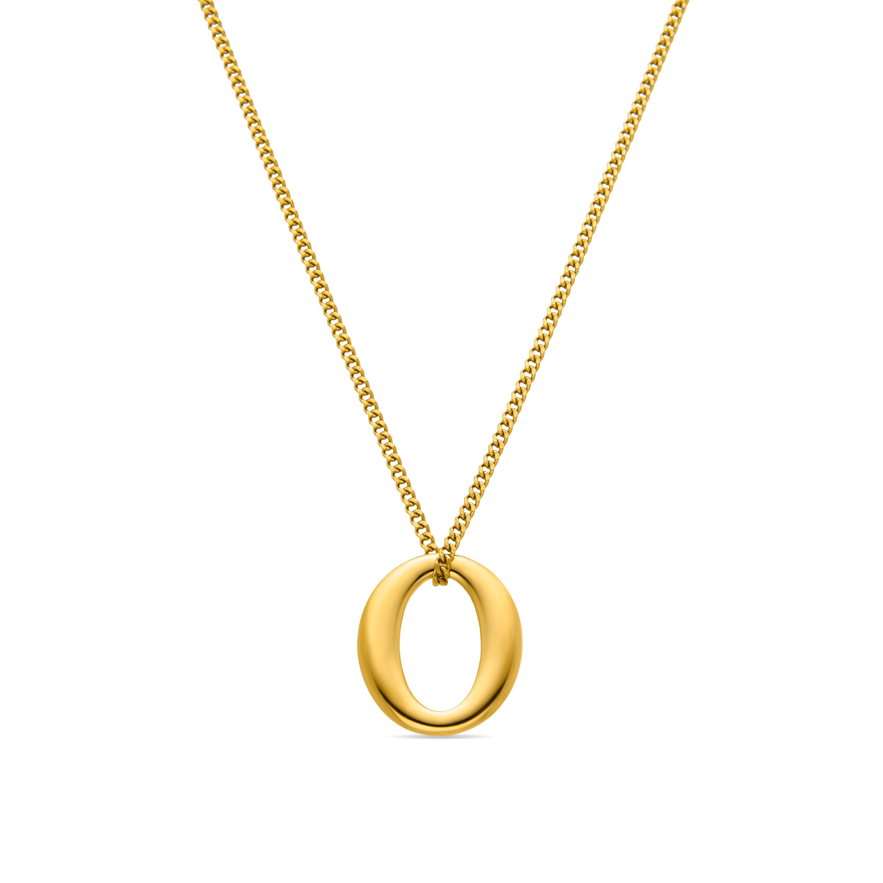 18K gold finished collar - Ausa