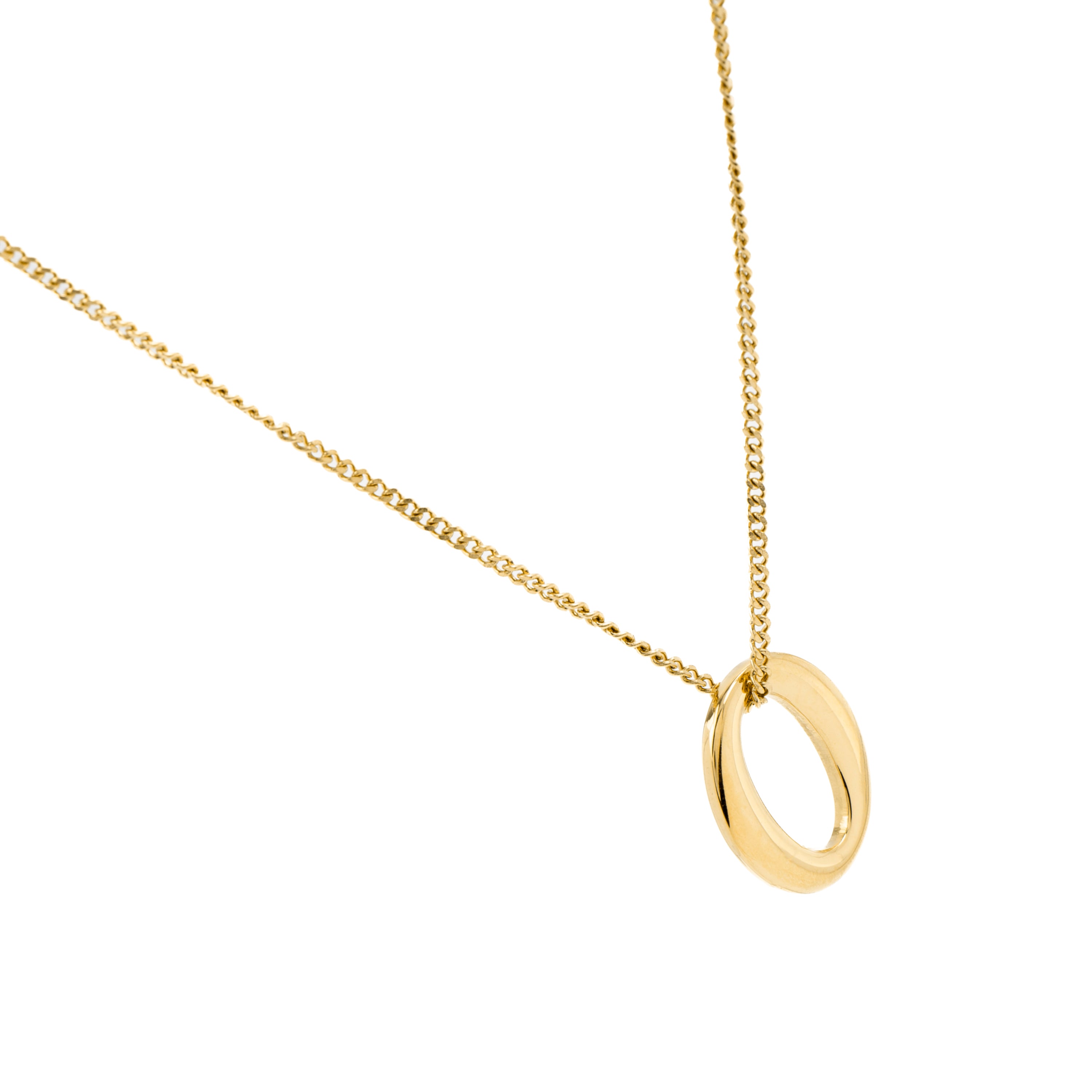 18K gold finished collar - Ausa