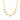 Phieo necklace 18k gold finish