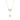 Turquoise necklace finished in 18K yellow gold - Nanra
